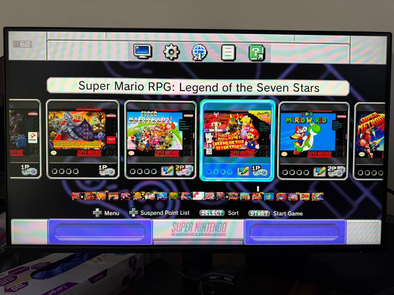 4 USED Consoles Bundle: SNES Classic, PS1 Classic, Legends Flashback & Atari 8