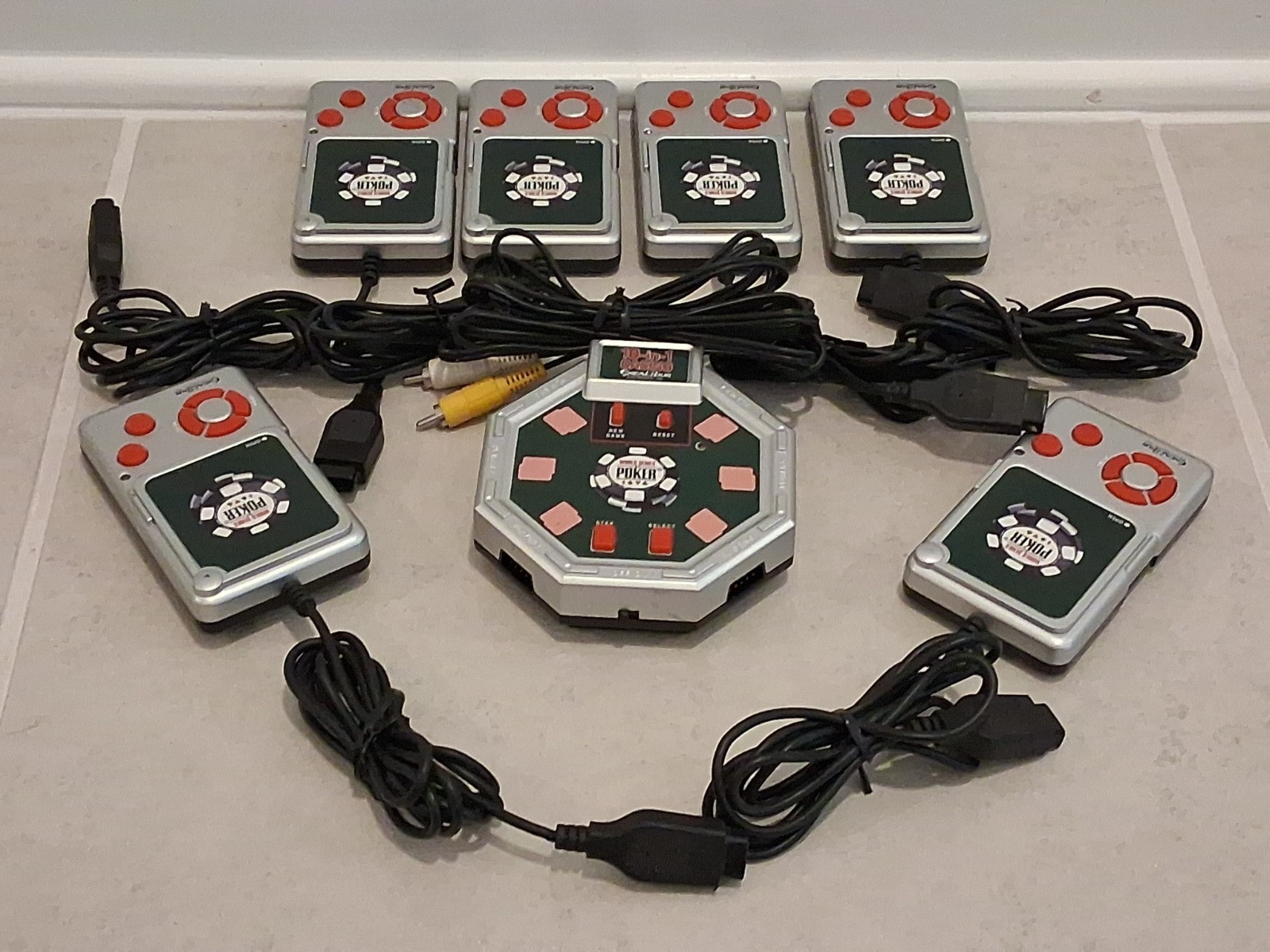 TV Plug & Play Casino Multi-Player 10 Games-in-one WSOP World Series of Poker