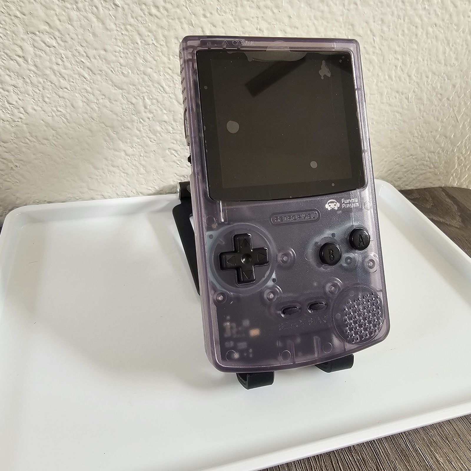 Atomic Purple FPGBC Gameboy Color GBC Funnyplaying IPS Screen USB-C Console