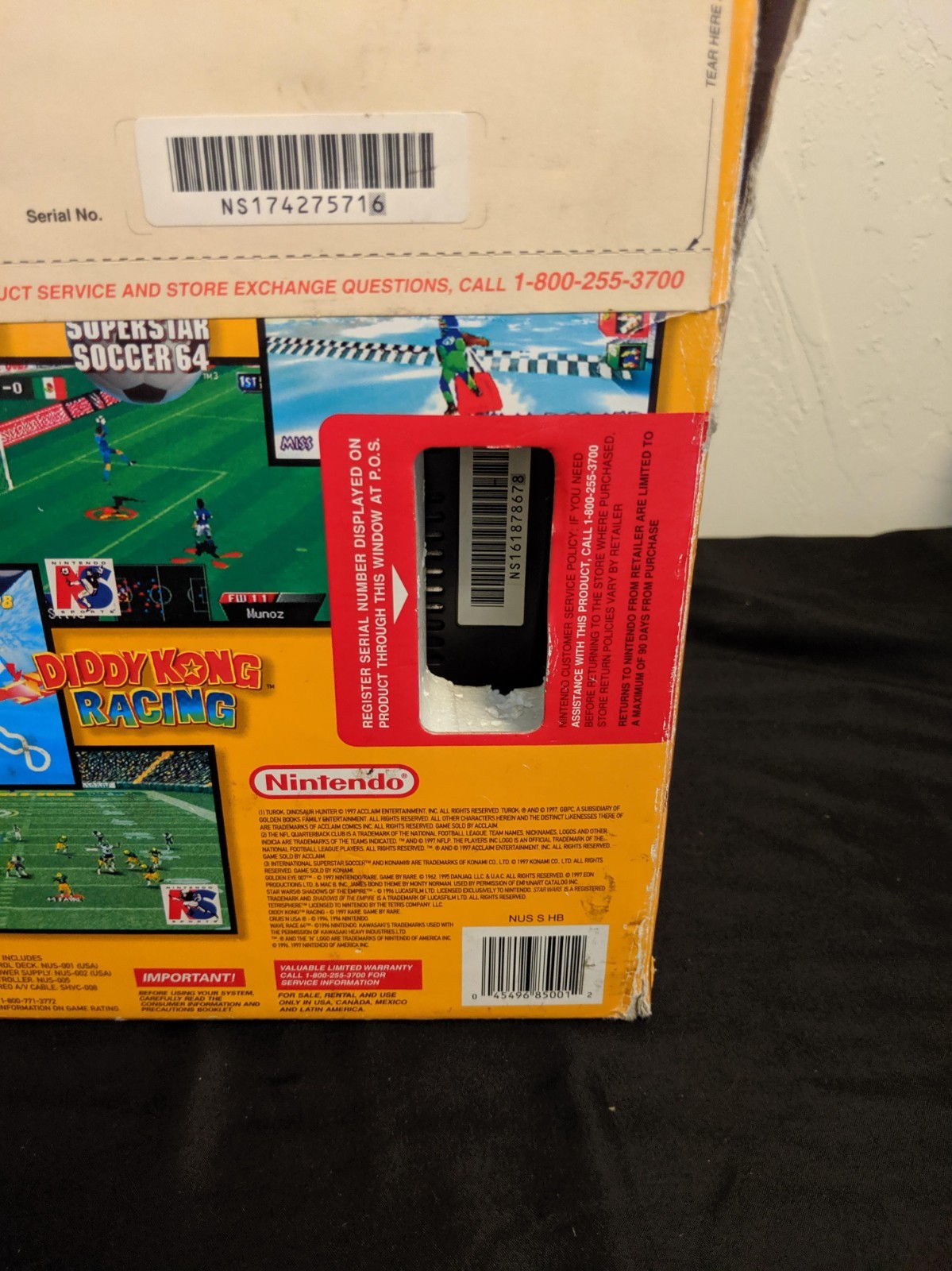 Nintendo 64 Video Game Console N64 Console INCLUDES ORIGINAL BOX