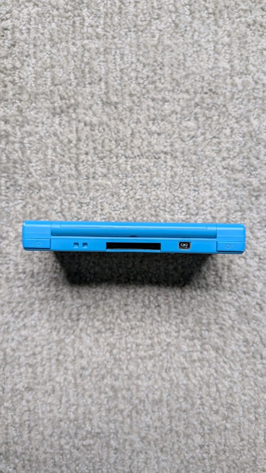 Nintendo DSi Light Blue Handheld Console Game System w/ Charger & 2 Games