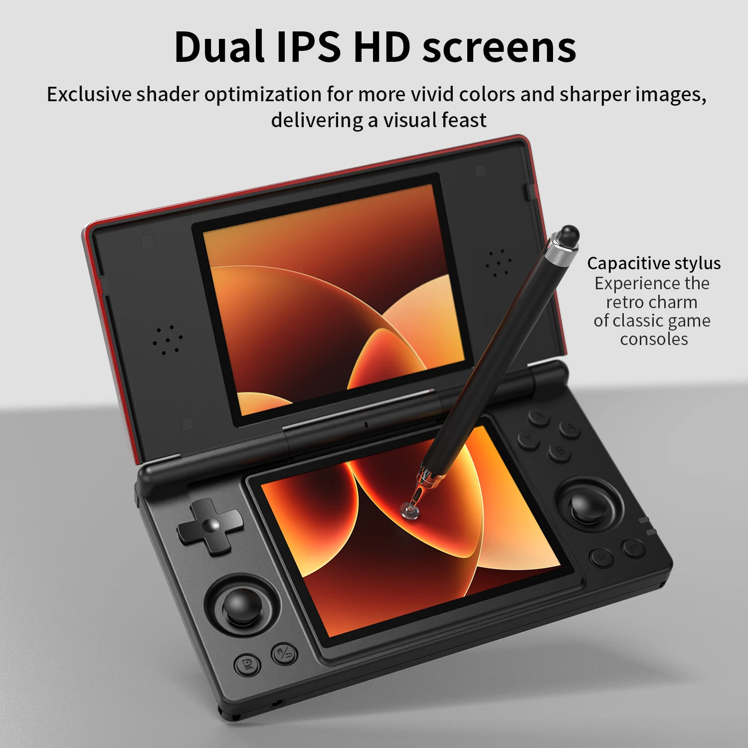 Anbernic RG DS Android Handheld, 4″ IPS Dual Screen, WiFi