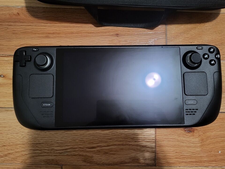 Valve Steam Deck 512GB Handheld Console comes with Case and Charger excellent