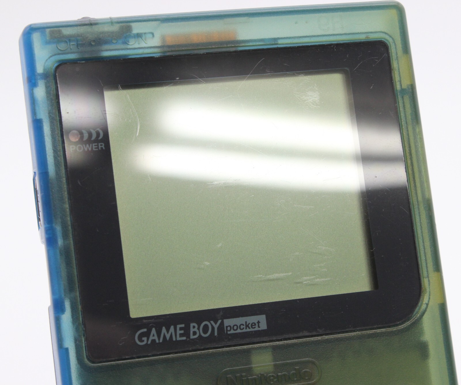 Nintendo Gameboy Pocket Console ANA Clear Blue Limited GBP Japan Tested 95