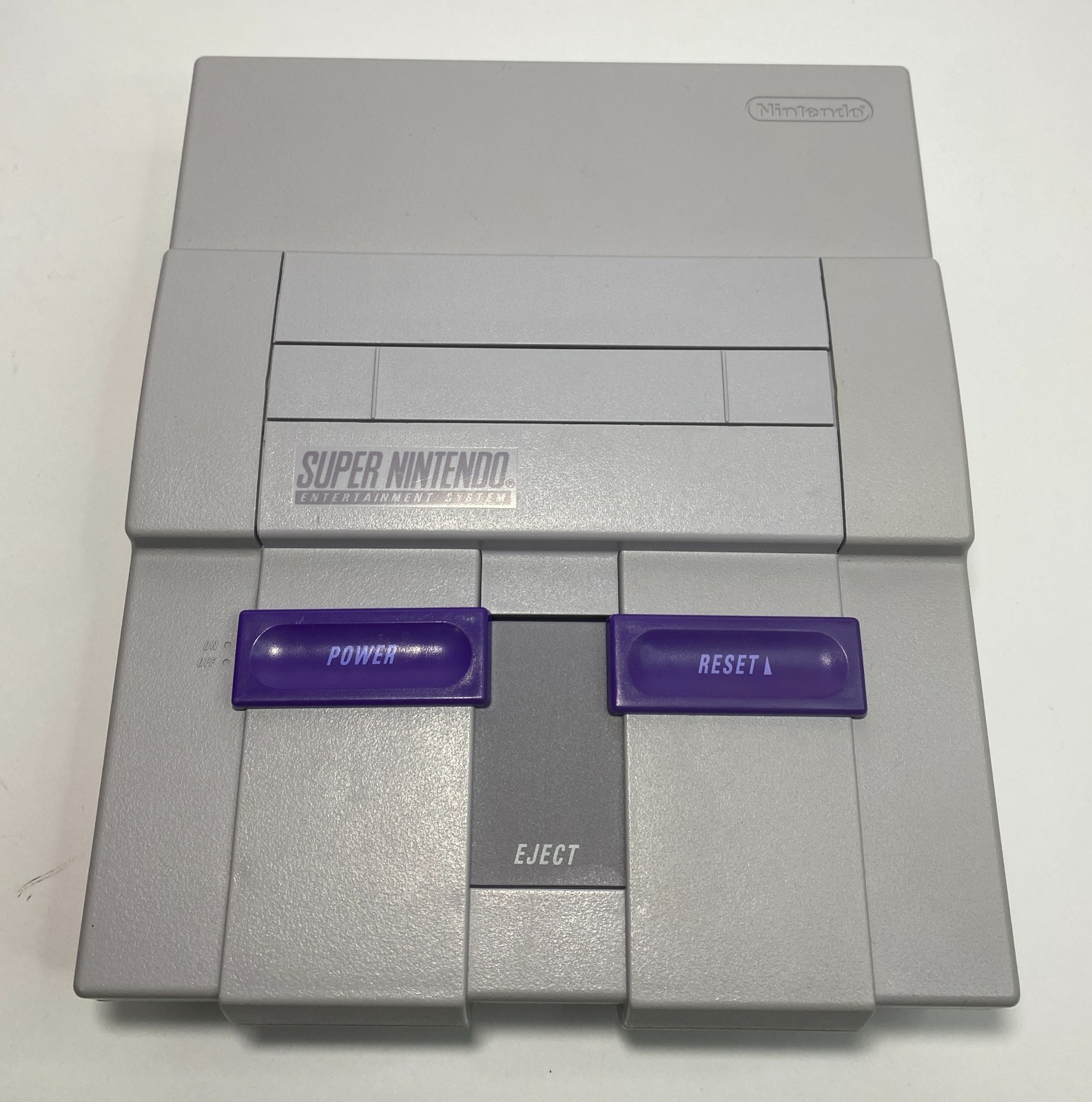 Super Nintendo SNES Console Bundle w/ 3 Controllers, Mario Paint & Mouse – Clean