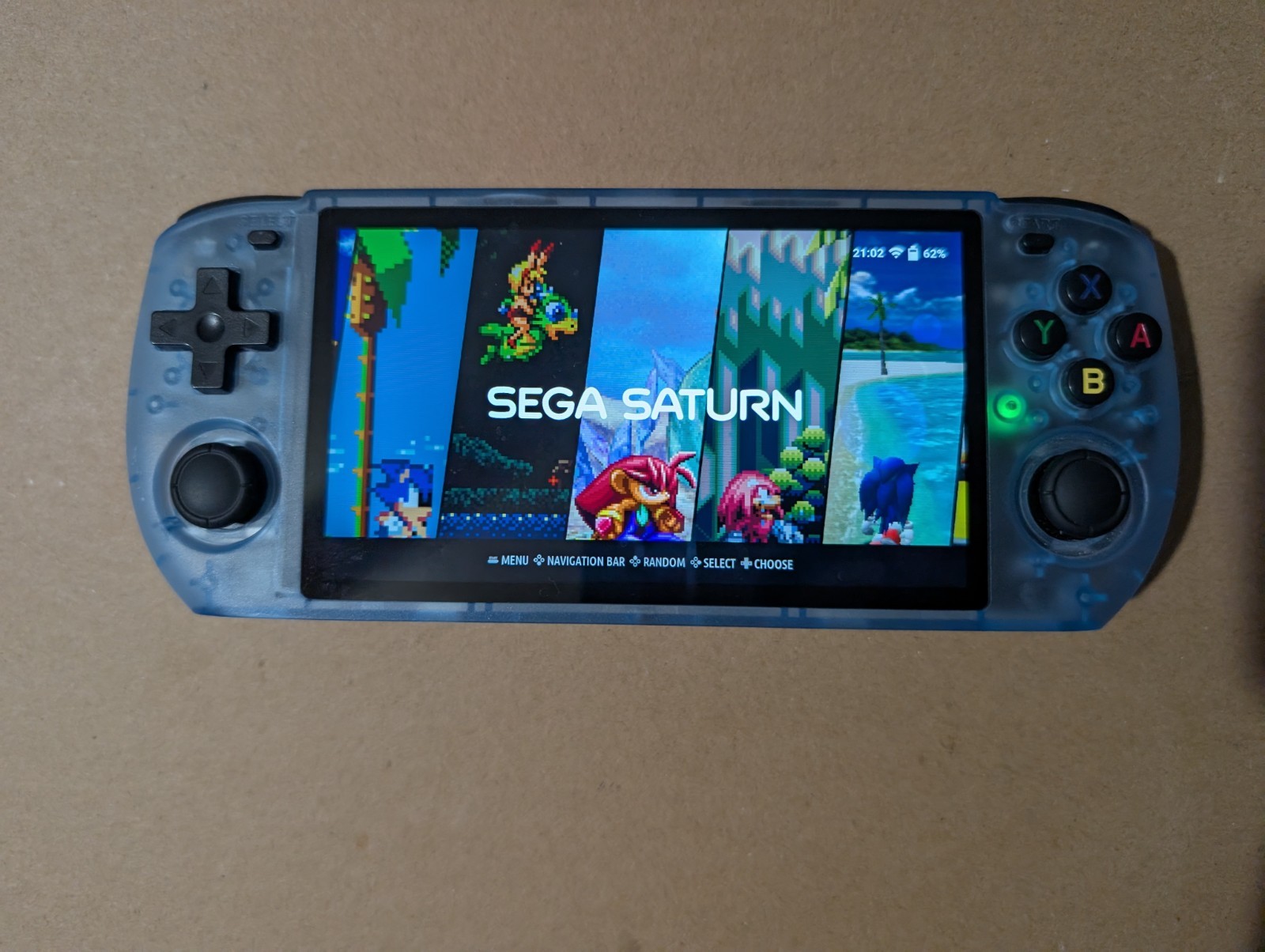 Powkiddy RGB10MAX3 Handheld Game Console (Includes 500+ Games on 128 Micro SD)