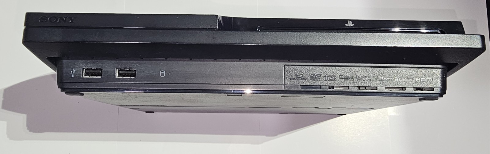 Sony PlayStation 3 PS3 Slim CECH-3001B Console Cords Controller Restored In/Out