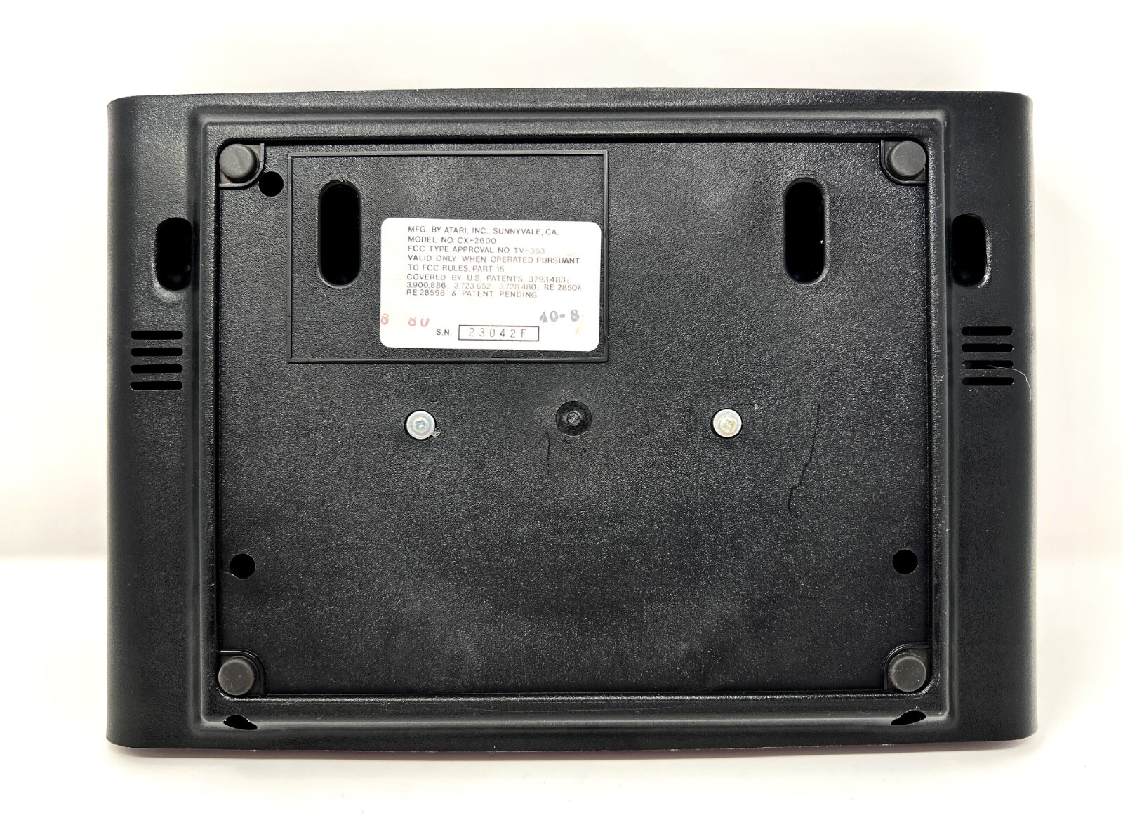 Holy Grail HEAVY SIXER 6er, LOW SERIAL! Near MINT & COMPLETE in Box ATARI CX2600