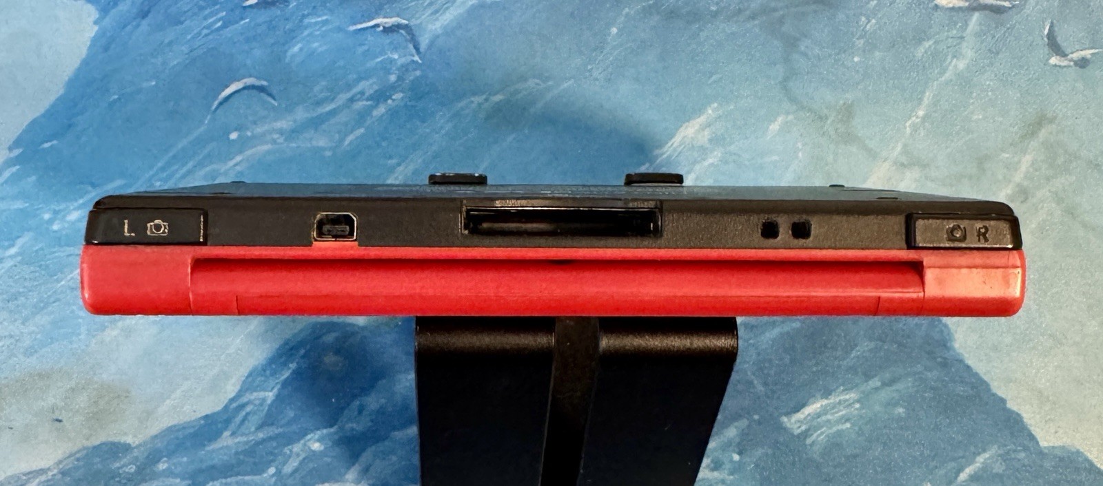 Nintendo DSi XL Red Super Mario Bros. 25th Anniversary Edition Loose w/ Charger
