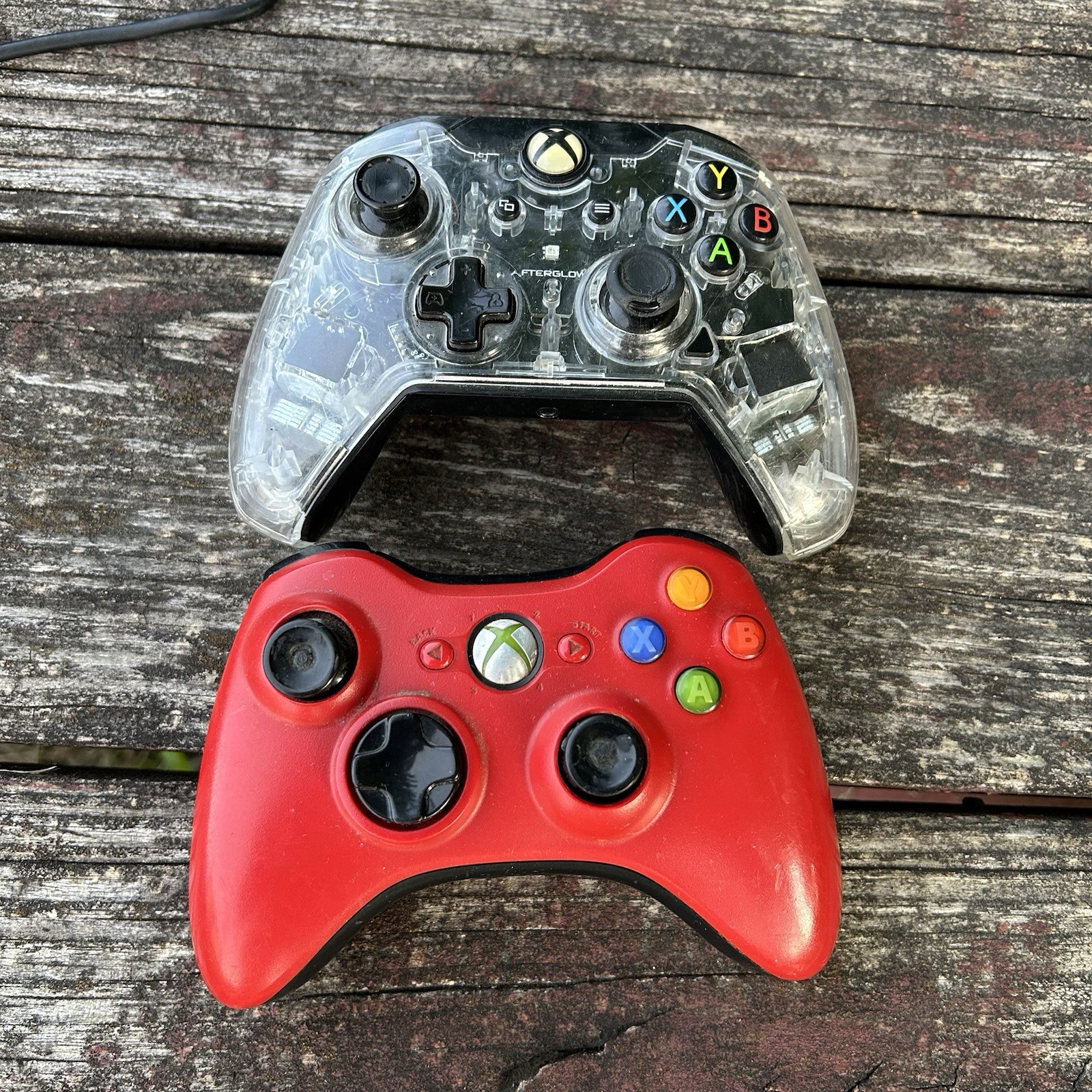 Microsoft Xbox 360 Console 2 Controllers Kinect Untested For Parts or Repair