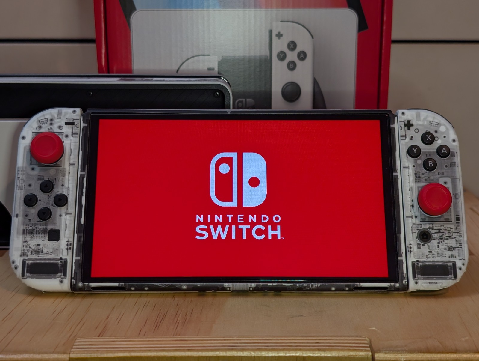 Nintendo Switch OLED Model – White bundle w/ extra controllers & accessories