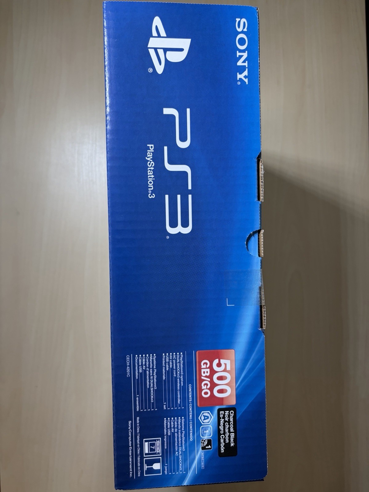 Factory Sealed Sony PlayStation 3 PS3 Super Slim 500GB Black Console Brand New