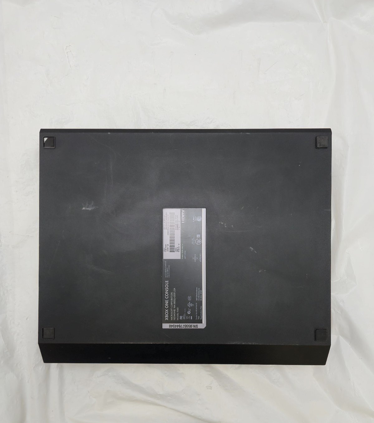 Microsoft Xbox One : Black : Console-only : 1540 : Tested & Works