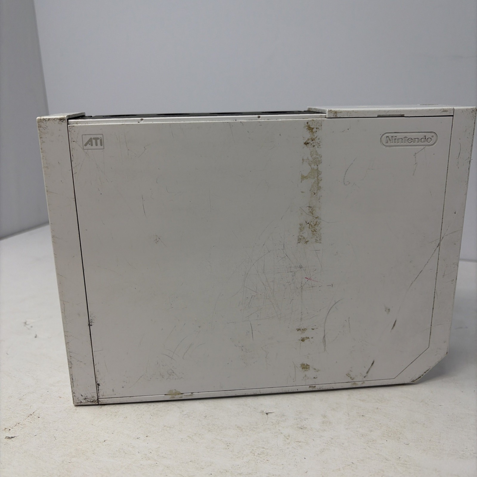 Nintendo Wii White Console Only RVL-001 Gamecube Compatible Tested & Works