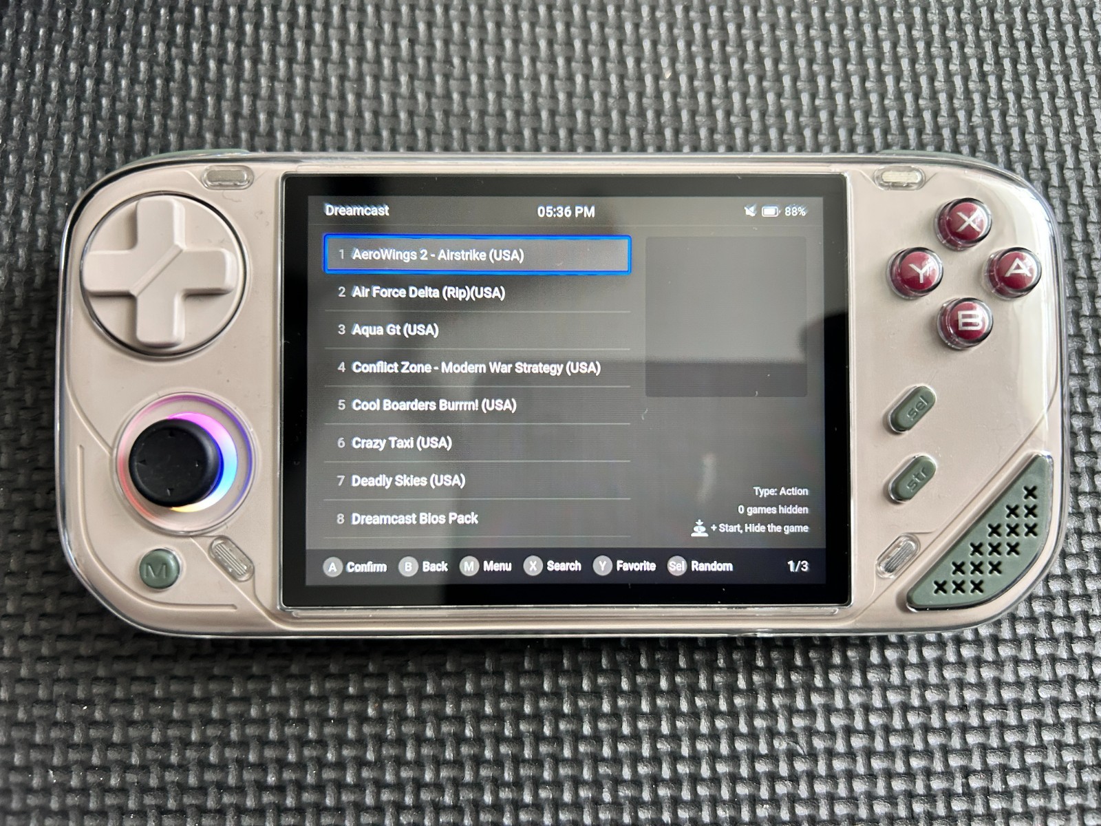 MINILOONG POCKET 1 HANDHELD (DMG) (64GB GAME CARD) (2K GAMES) FREE CASE (GXRG)