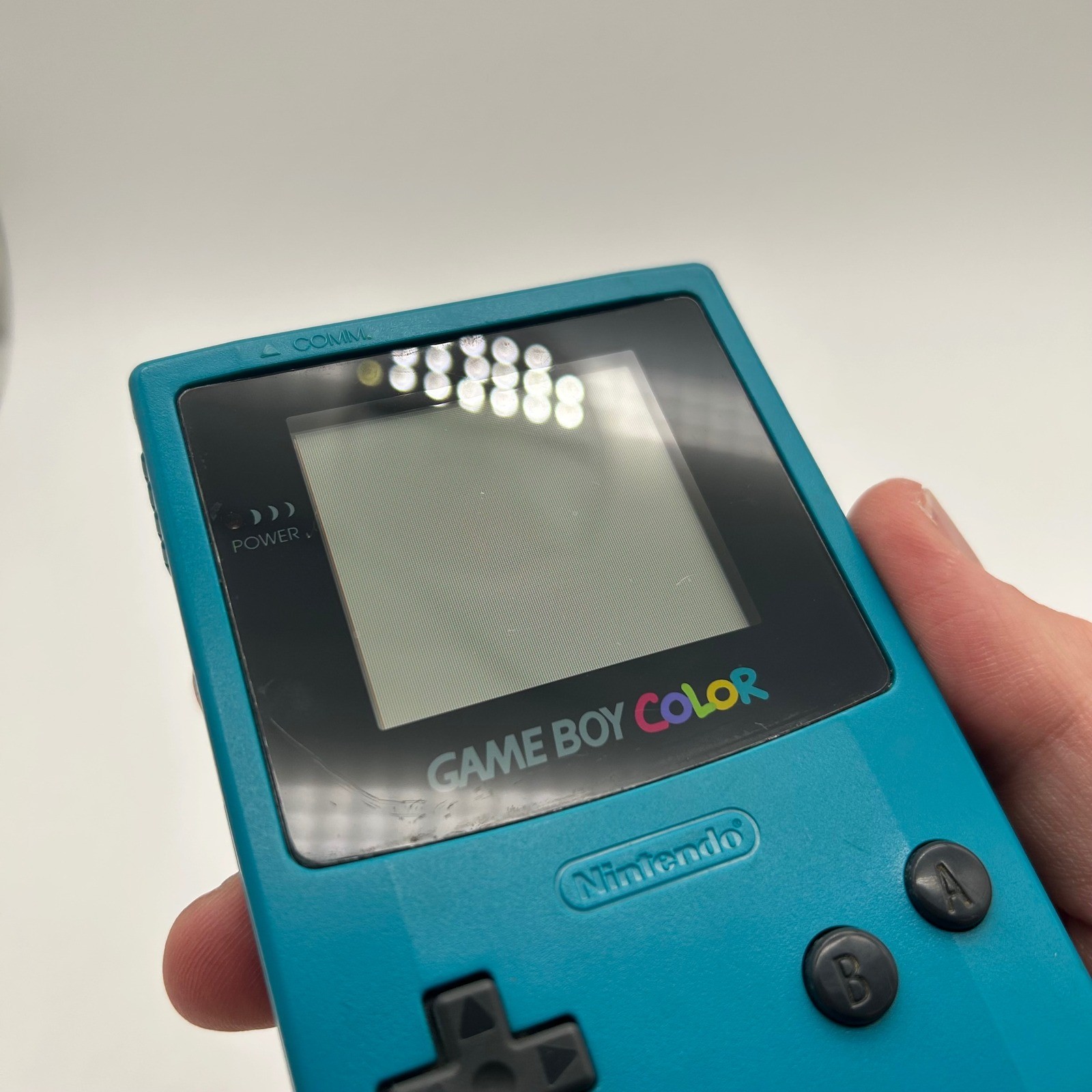 Nintendo Game Boy Color Handheld Console Teal CGB-001 Authentic Tested Working