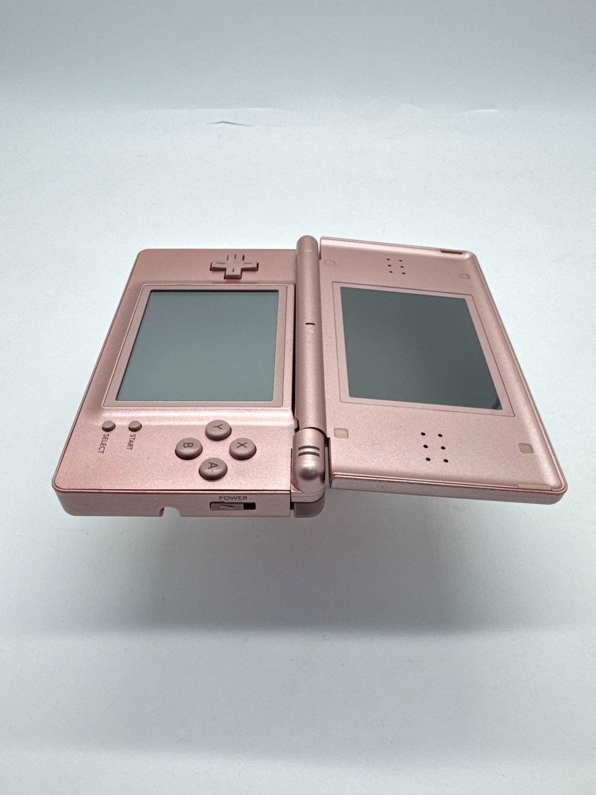 Nintendo DS Lite USG-001 Metallic Rose Console #49 Bad Hinge