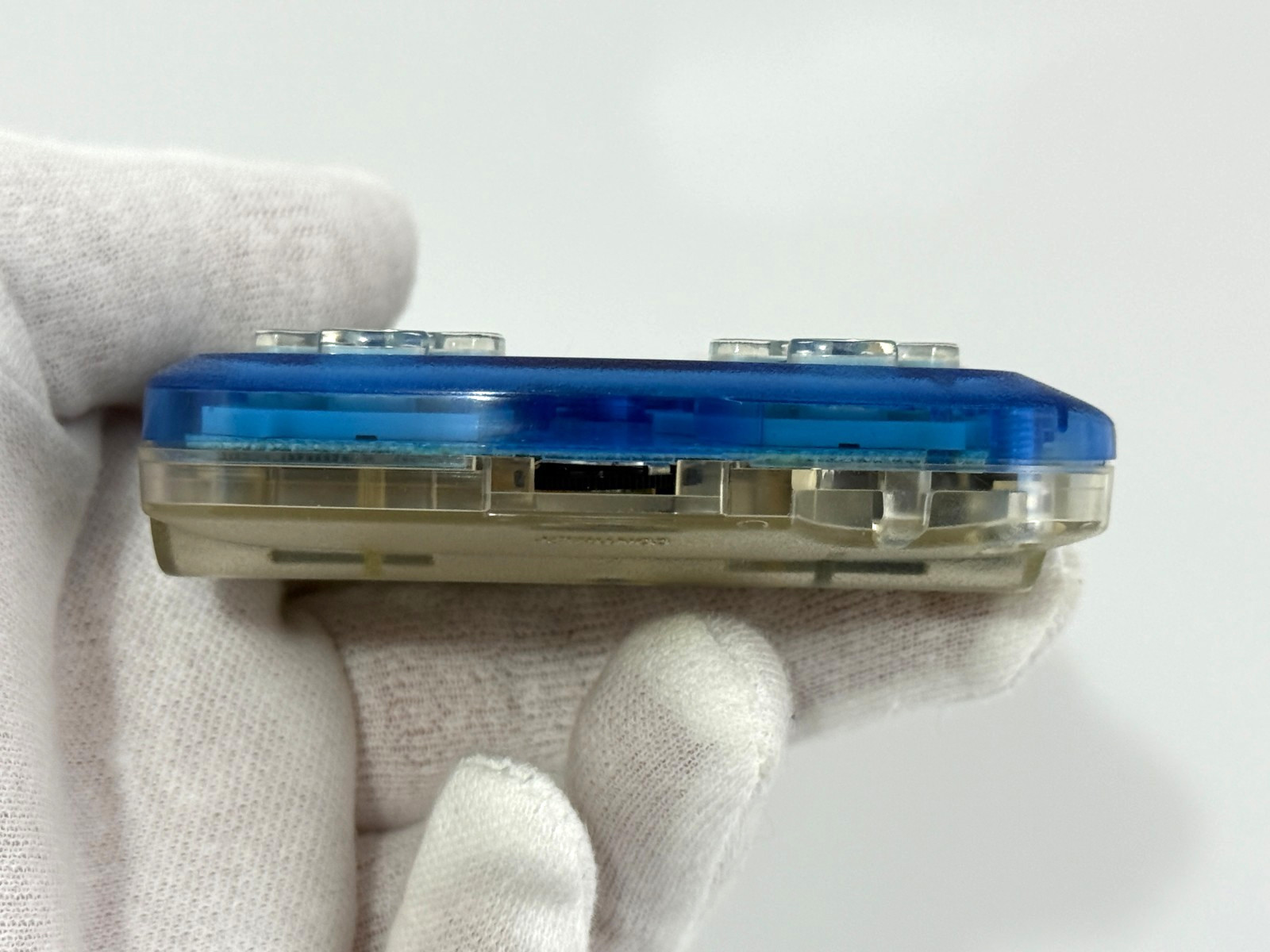 Bandai WonderSwan Color Clear Blue WSC-001 Tested Working Good Condition From JP