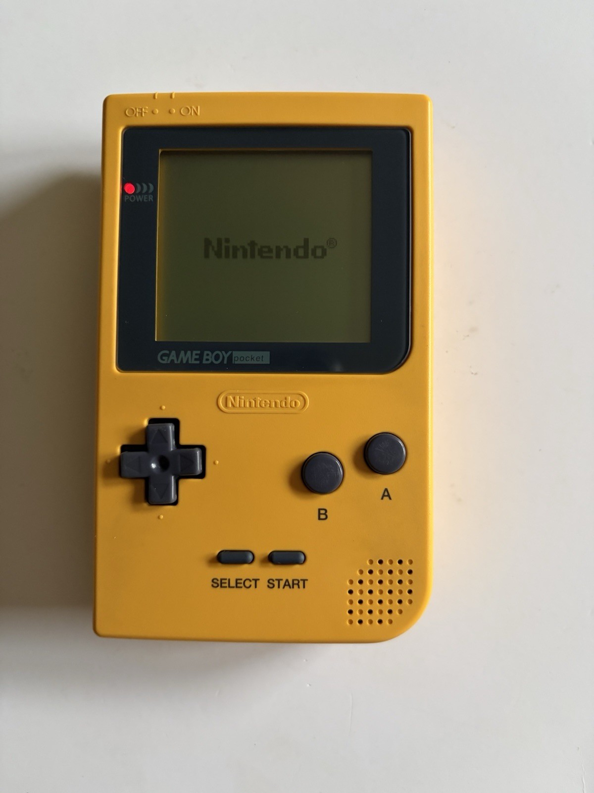 PROFESSIONALLY RESTORED OEM Game Boy Pocket Console (Yellow) & Tetris Plus!