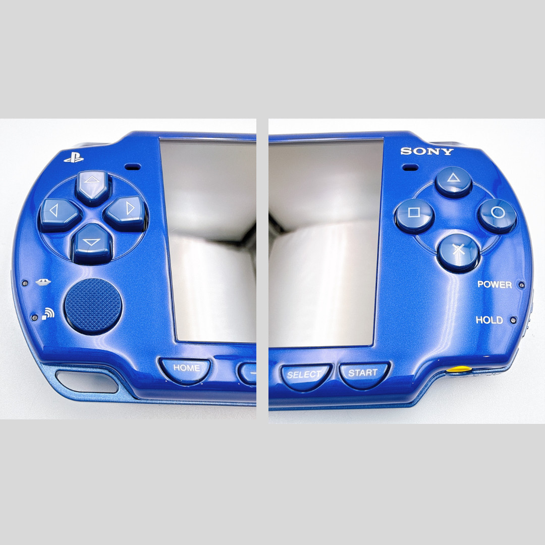 Sony PSP-2000 Console Metallic Blue 1 Seg Pack Region free – Open box unused