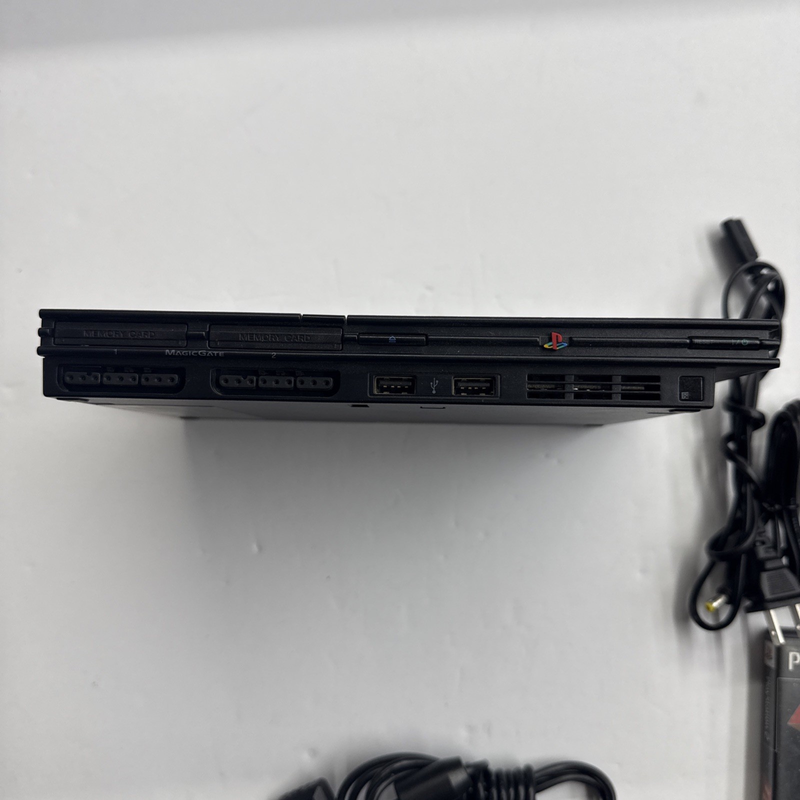 Ps2 – Sony PlayStation 2 Slim Console – Black W/ Game & Controller Tested #2944