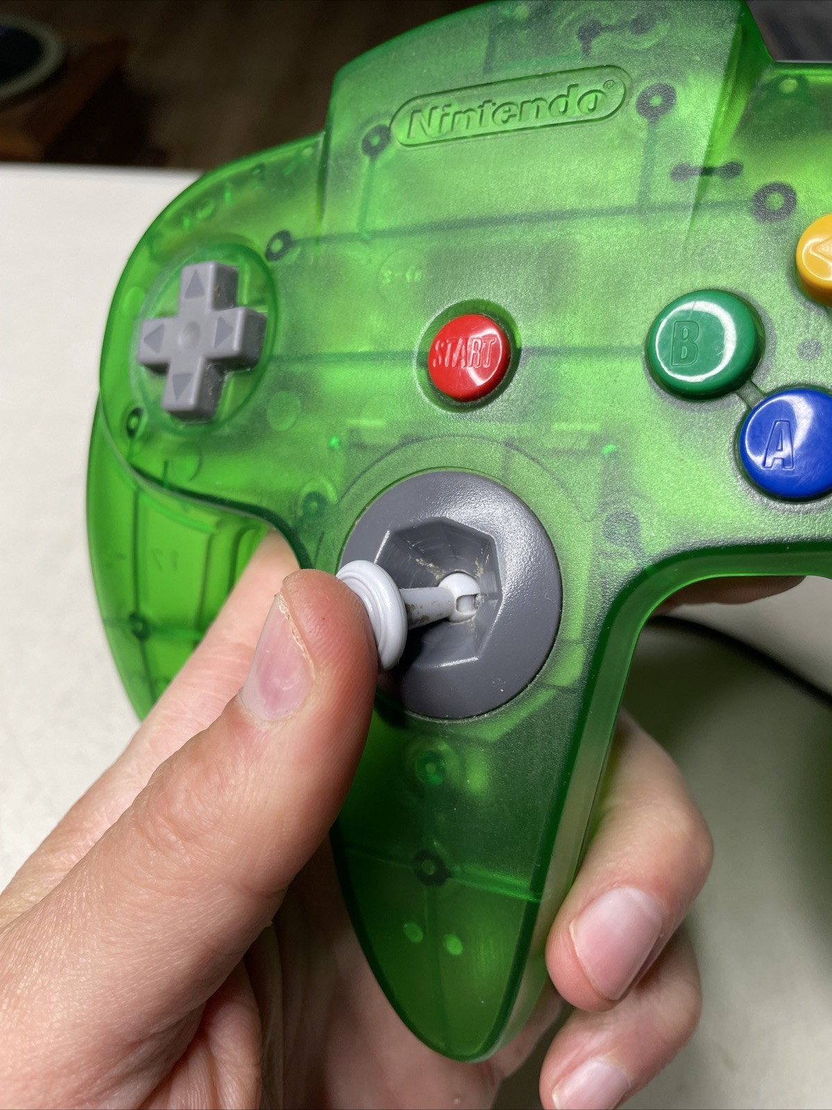 Nintendo 64 Funtatsic Jungle Green Console Tested Working W Controller Expansion
