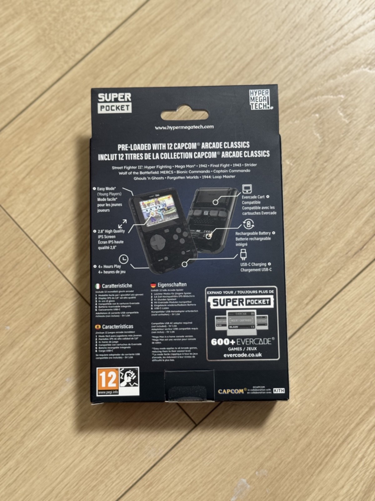 Super Pocket Handheld Marvel V.S Capcom x KITH Hyper Mega Tech *SHIPPING INCL!
