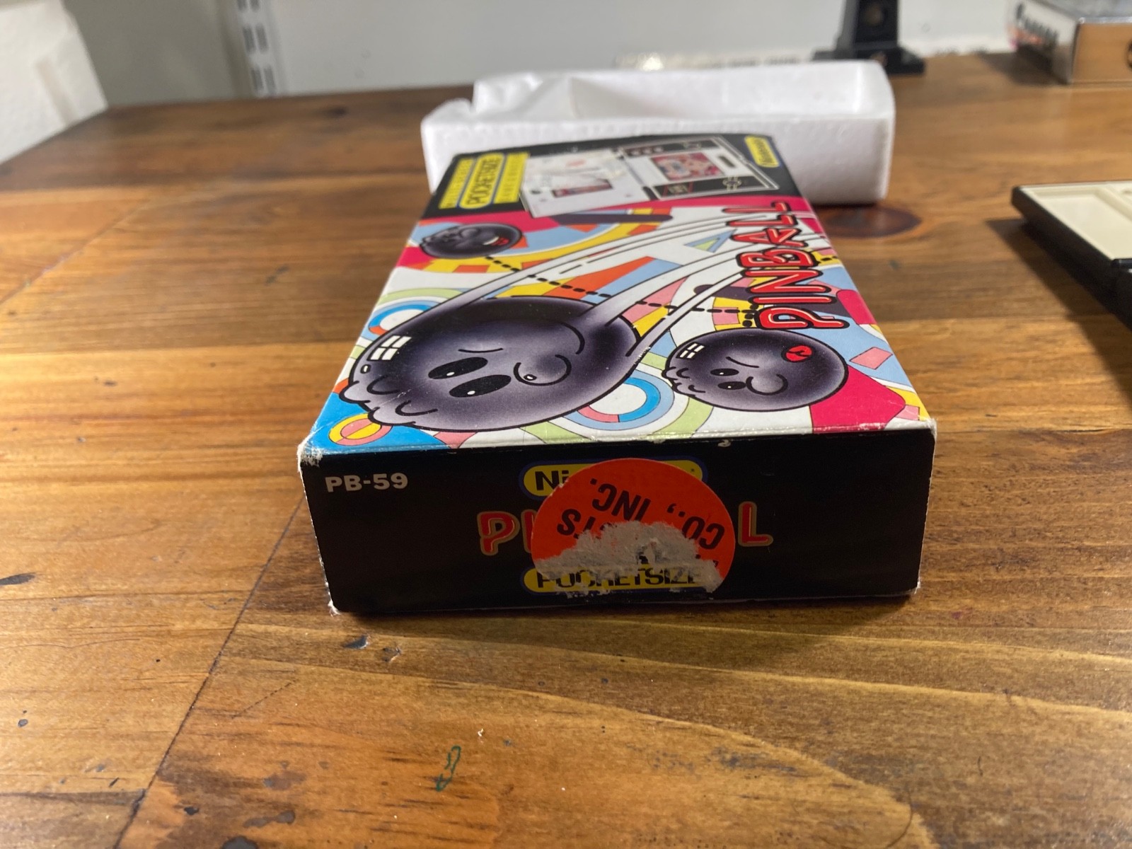NINTENDO GAME & WATCH PINBALL 1983 CIB FULLY FUNCTIONAL NEAR MINT CONDITION