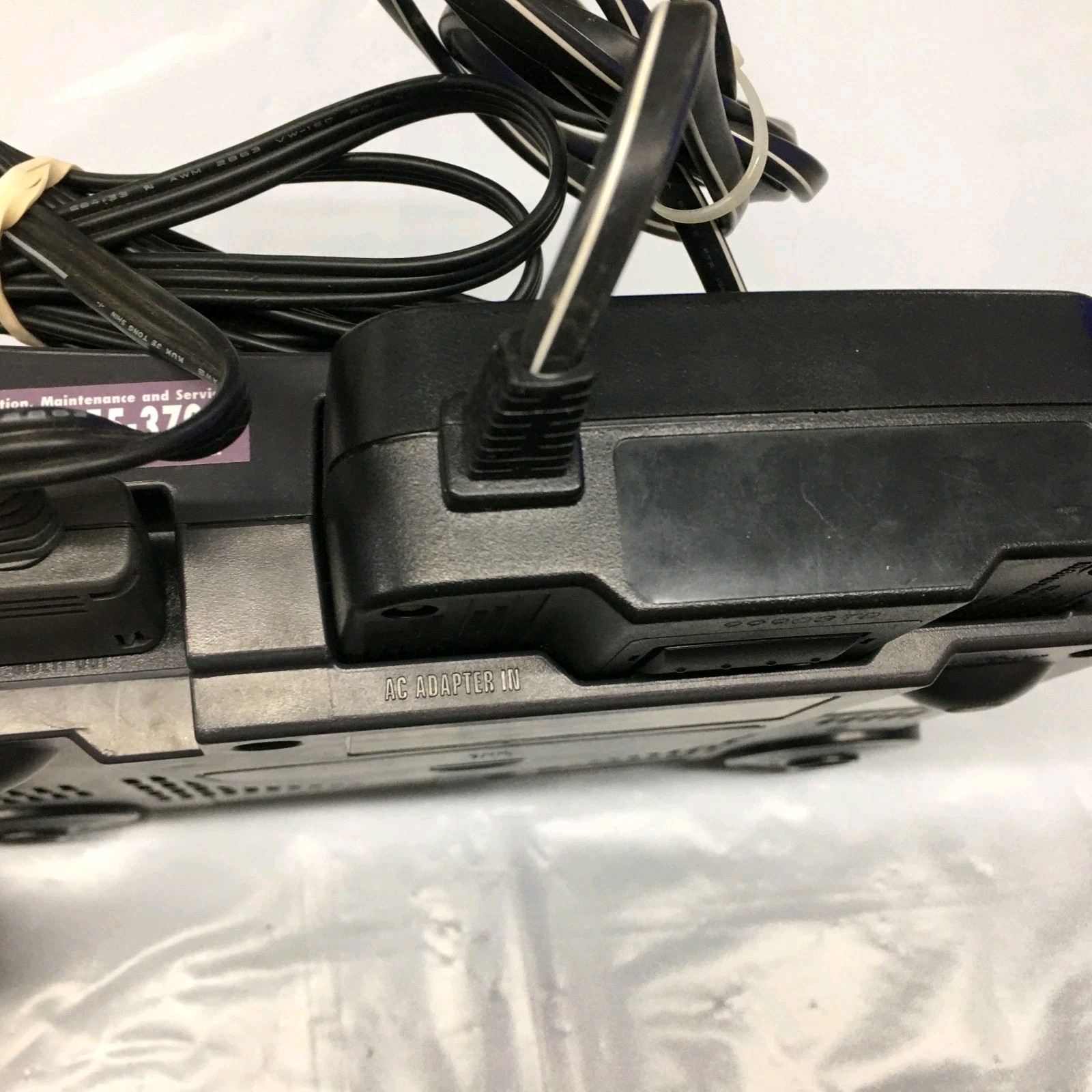 Nintendo 64 Original Console NUS-001 USA Control Deck With Power Supply & Cable