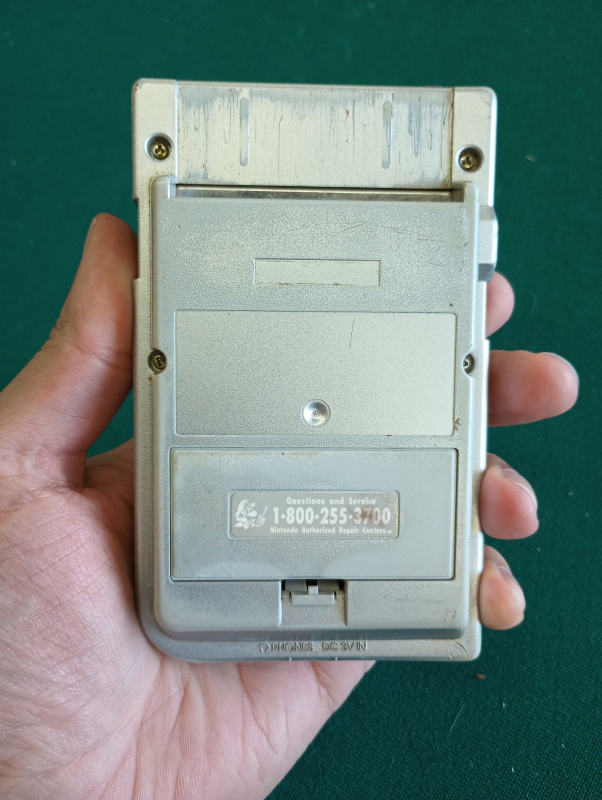 Nintendo Game Boy Pocket Handheld System – Black And Silver Tested
