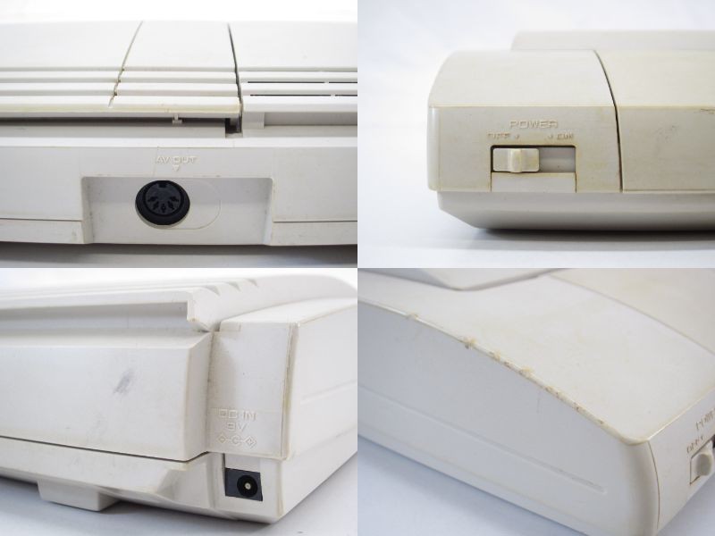 NEC PC Engine DUO-R PI-TG10 SUPER CD-ROM Retro Game Console w/ Controller Manual