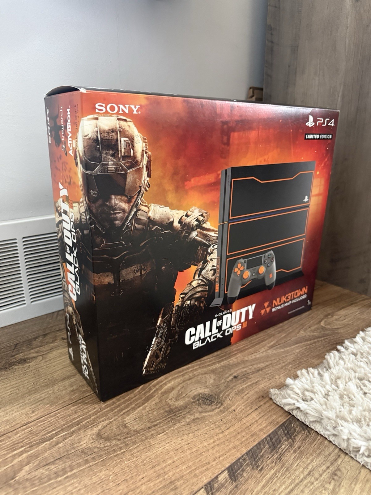 Factory sealed PlayStation 4 Black Ops 3 Edition Console