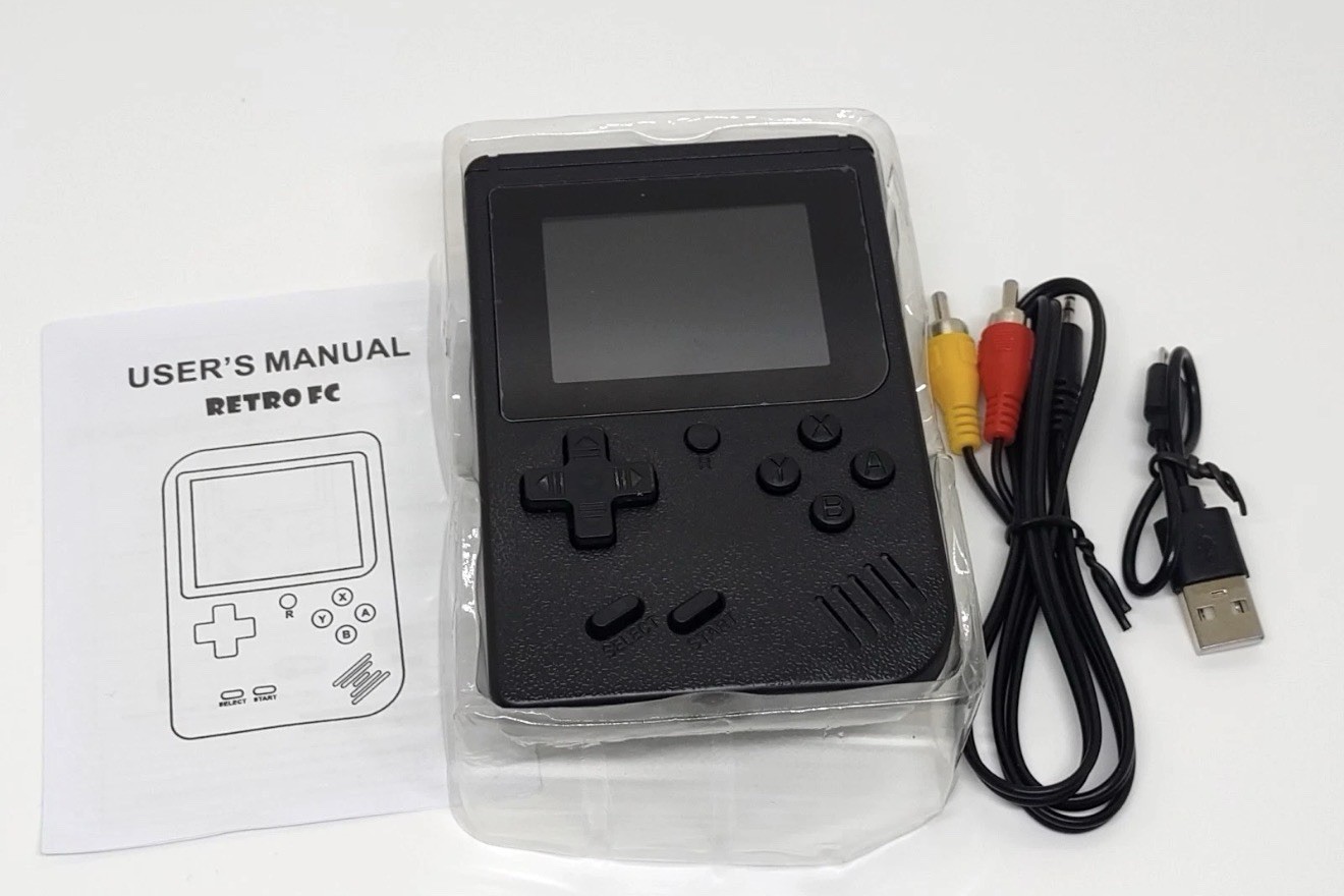 Game Box Plus digital game system, rechargeable battery