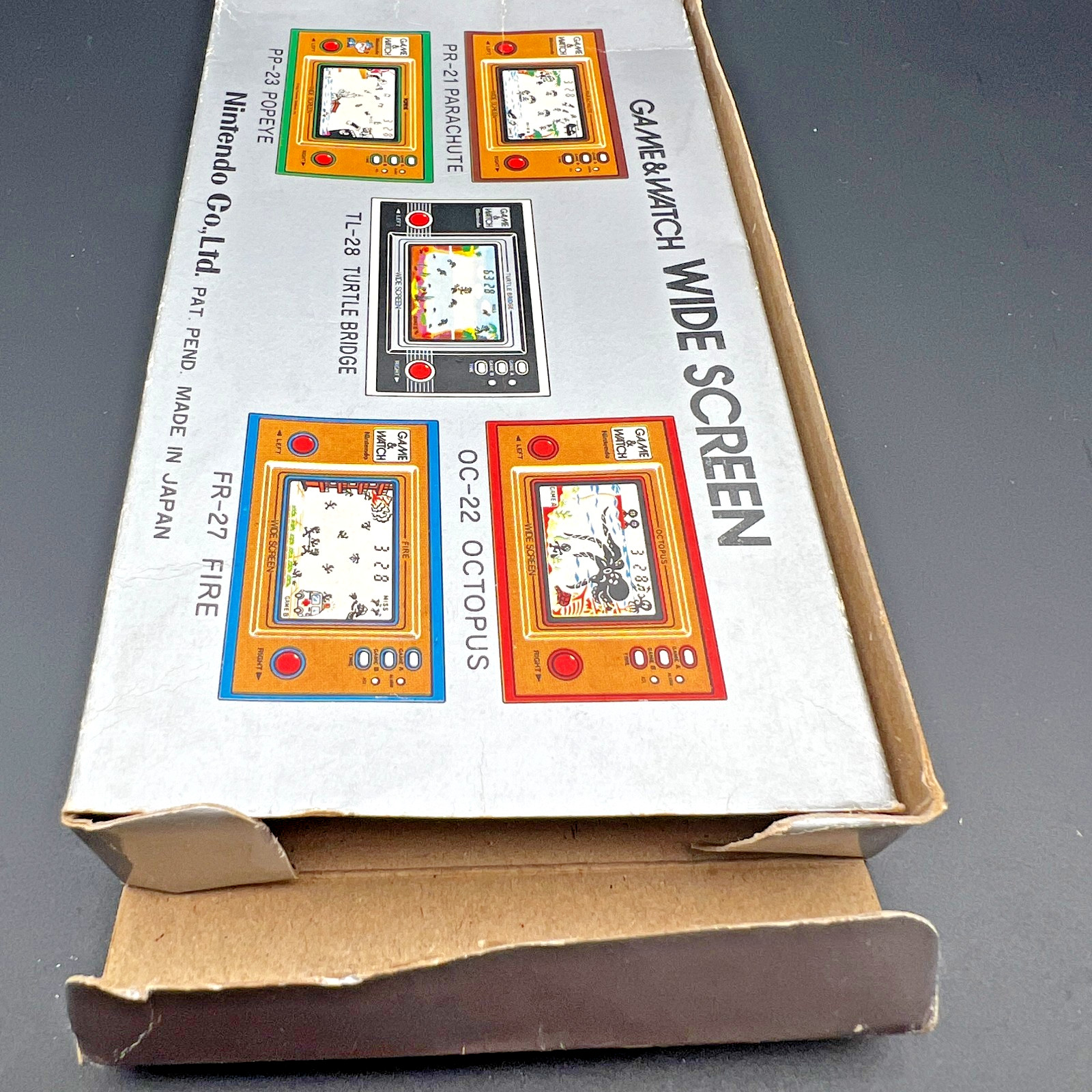 Nintendo Game & Watch Fire Attack ID-29 Box & Manual Tested Working Vintage