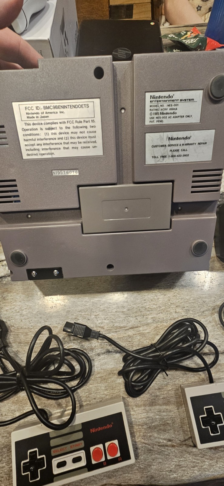 Nintendo Entertainment System Console Bundle with New NES 72 Pin