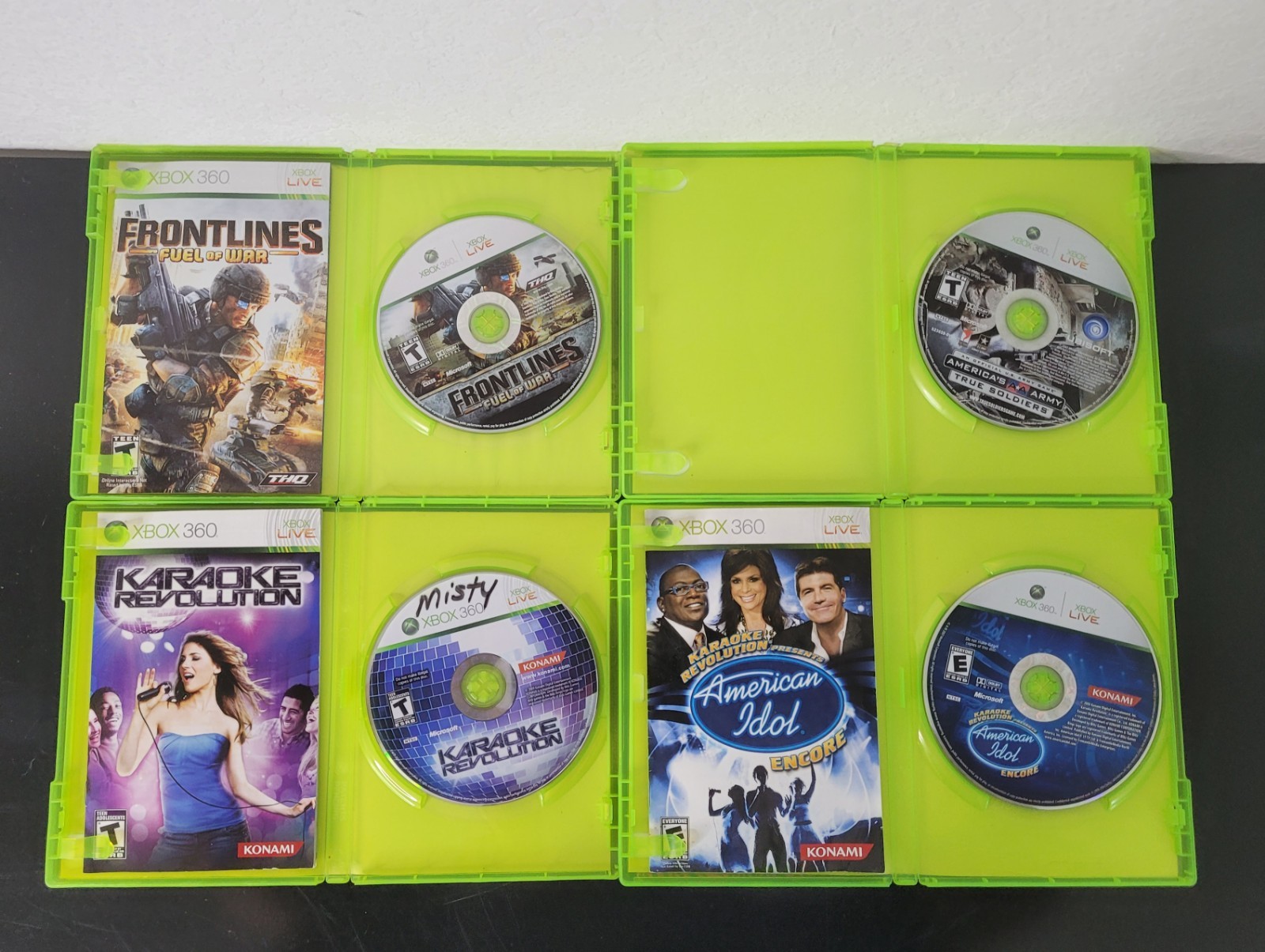 Xbox 360 S White Model 1439 Console 19 Game Bundle Kinect Nyko Tested Working