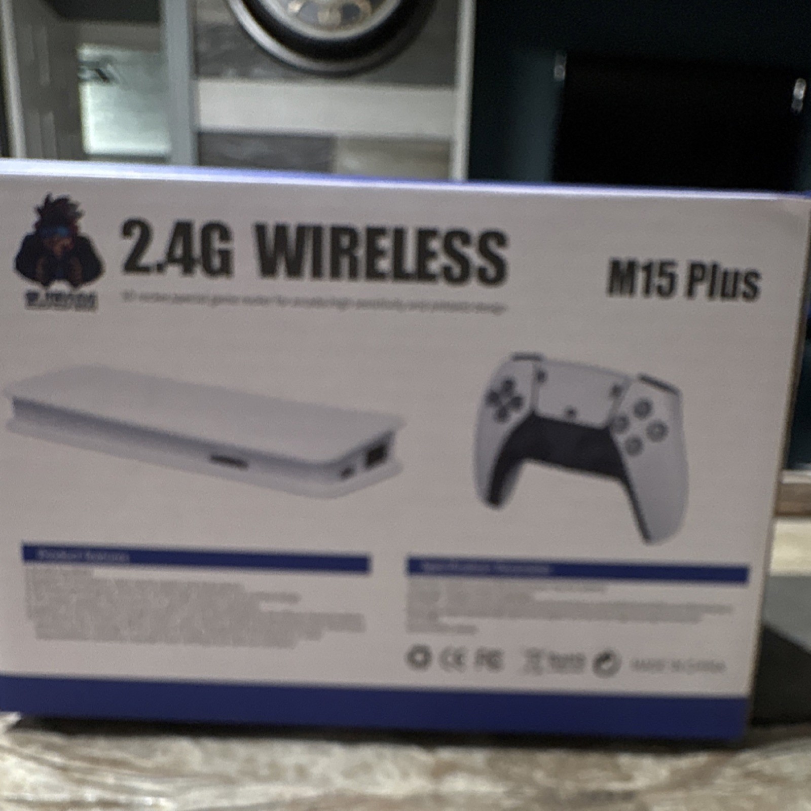 SJGAM M15 Plus 2.4G Wireless Home Console 4K UHD 3D Audio Technology