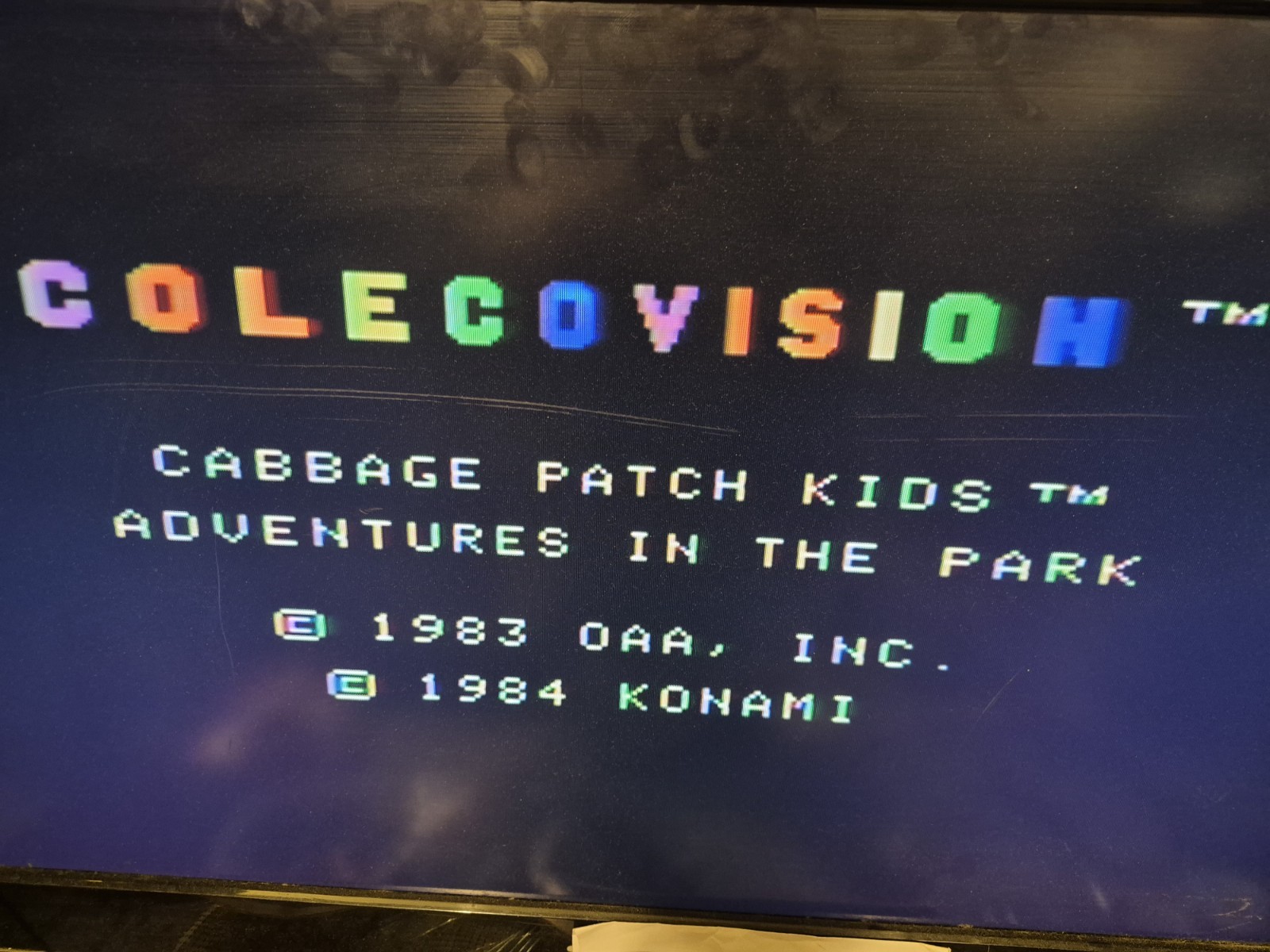 Colecovision Console Bundle Lot Controllers Cords Works Loads Games READ ALL