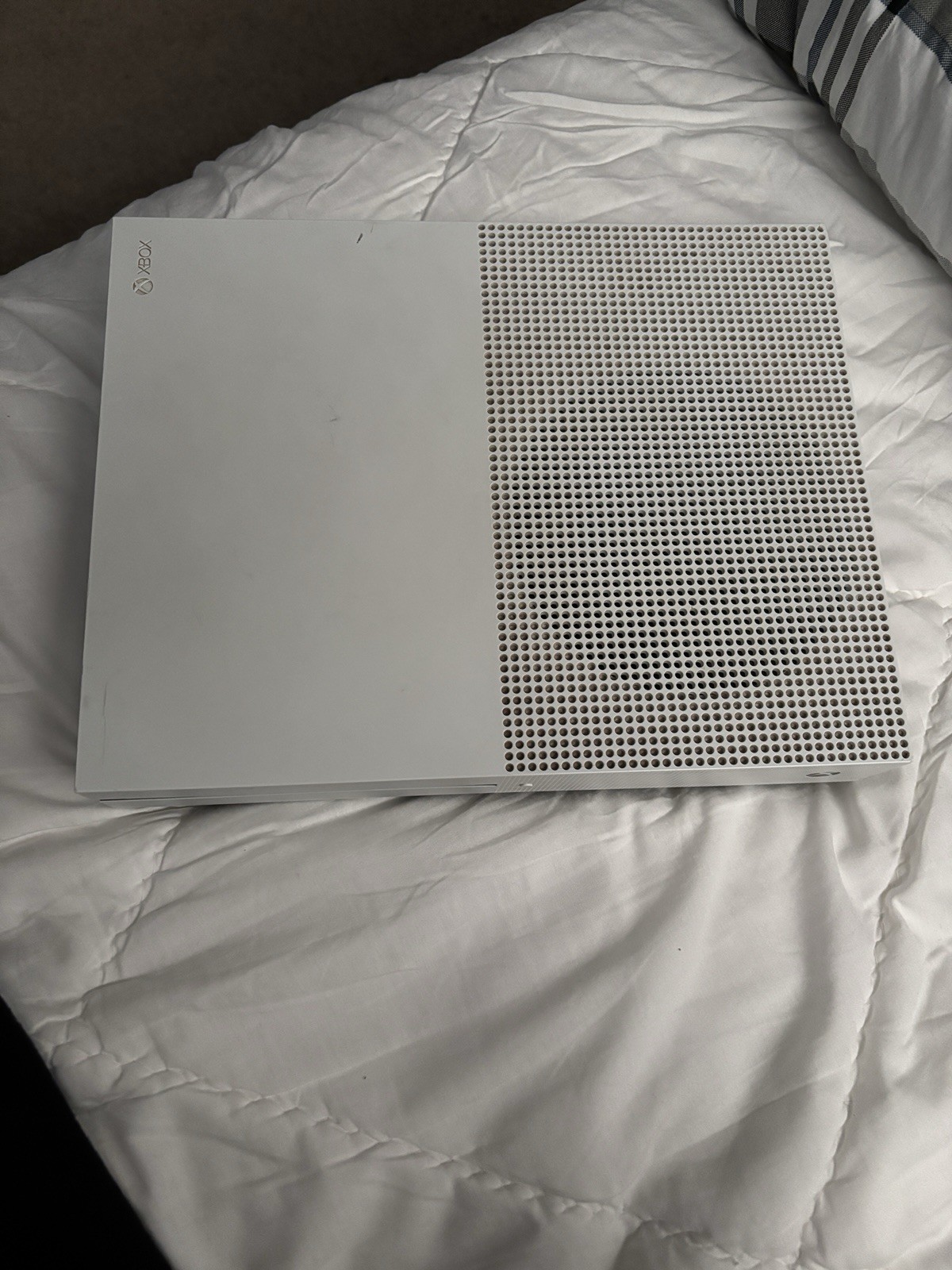 Microsoft Xbox One S White Console Wi-Fi Blu-Ray HDMI USB-A Ethernet