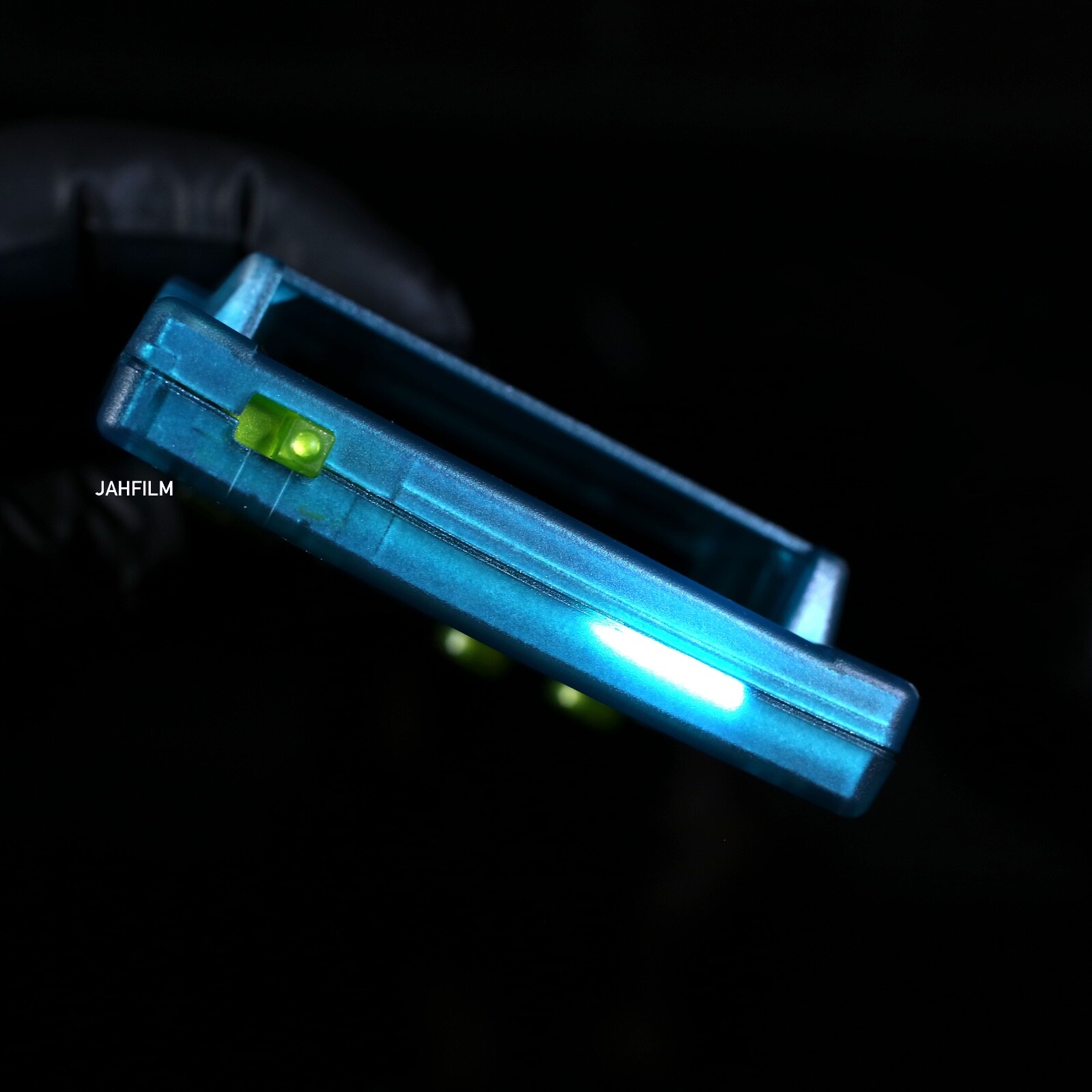 Custom Backlit Gameboy Pocket – Turquoise Blue & Green – IPS LCD Screen