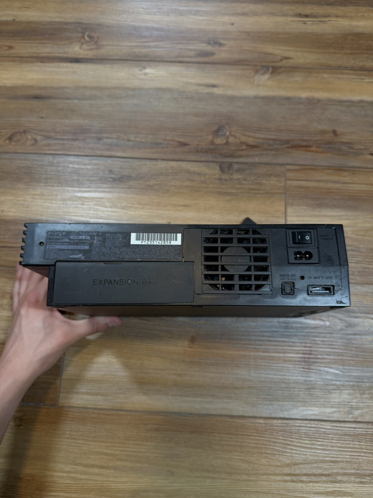 PlayStation 2 (FOR PARTS / REPAIR) Power Cord 8 Mb Memory Card (Disk Card Stuck)
