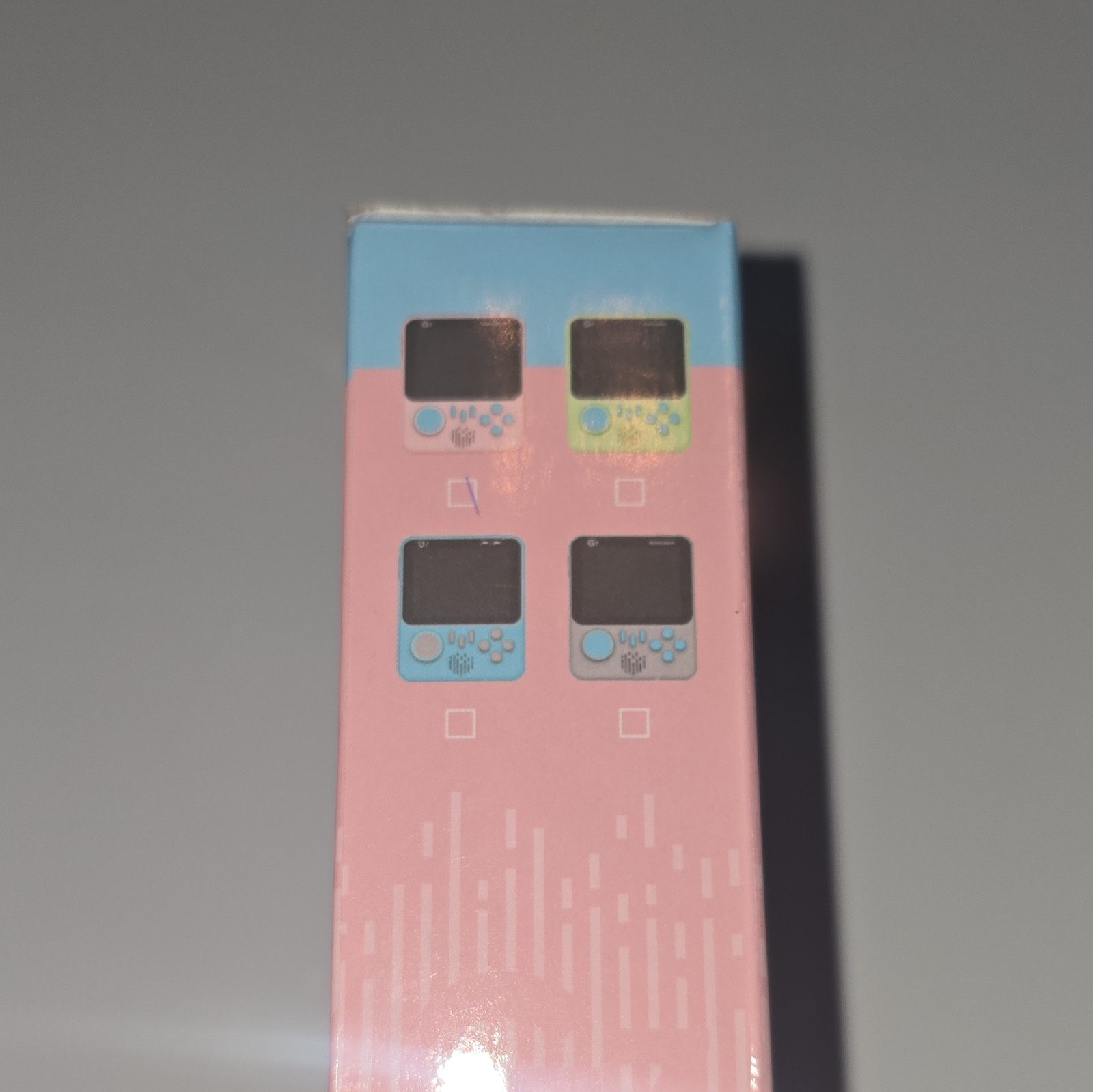 Game box G7 Handheld Game System 3.5 in Screen TV Out Console Pink/Blue 0051