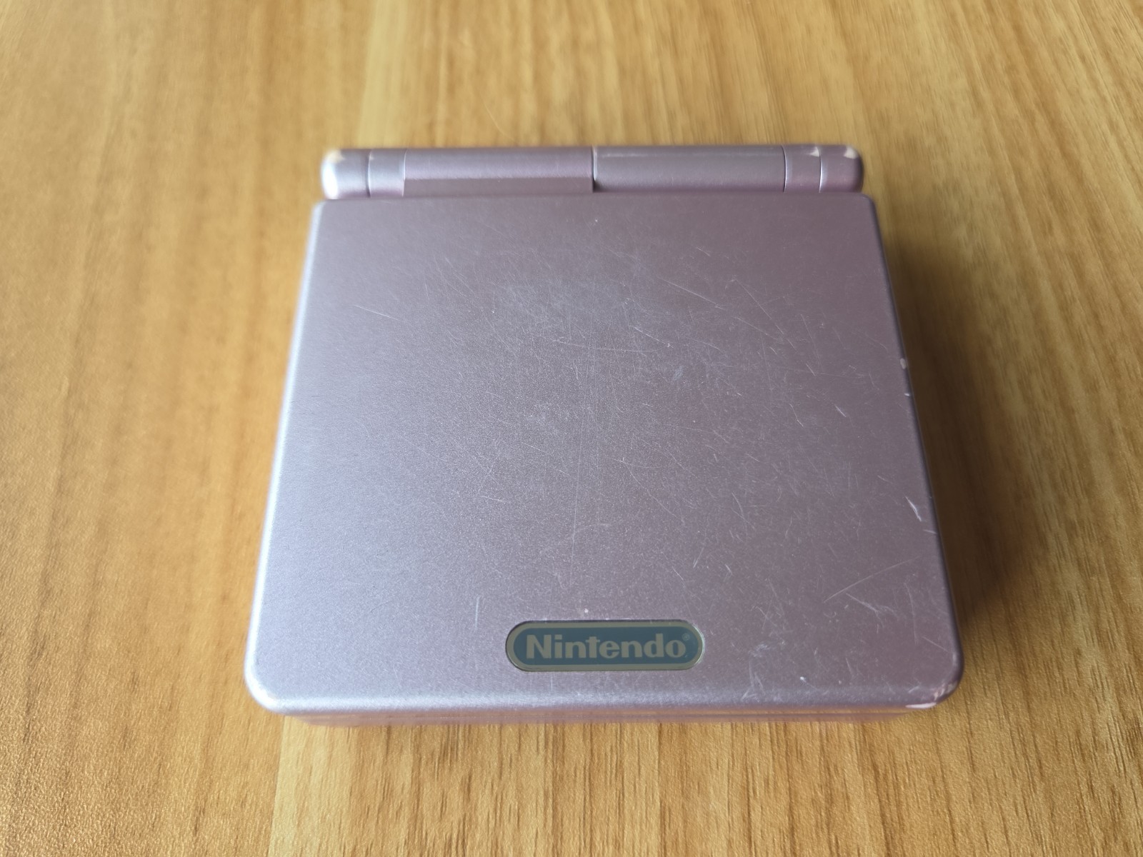 Nintendo Gameboy Advance SP Handheld System Console Pearl Pink (AGS-001) Tested