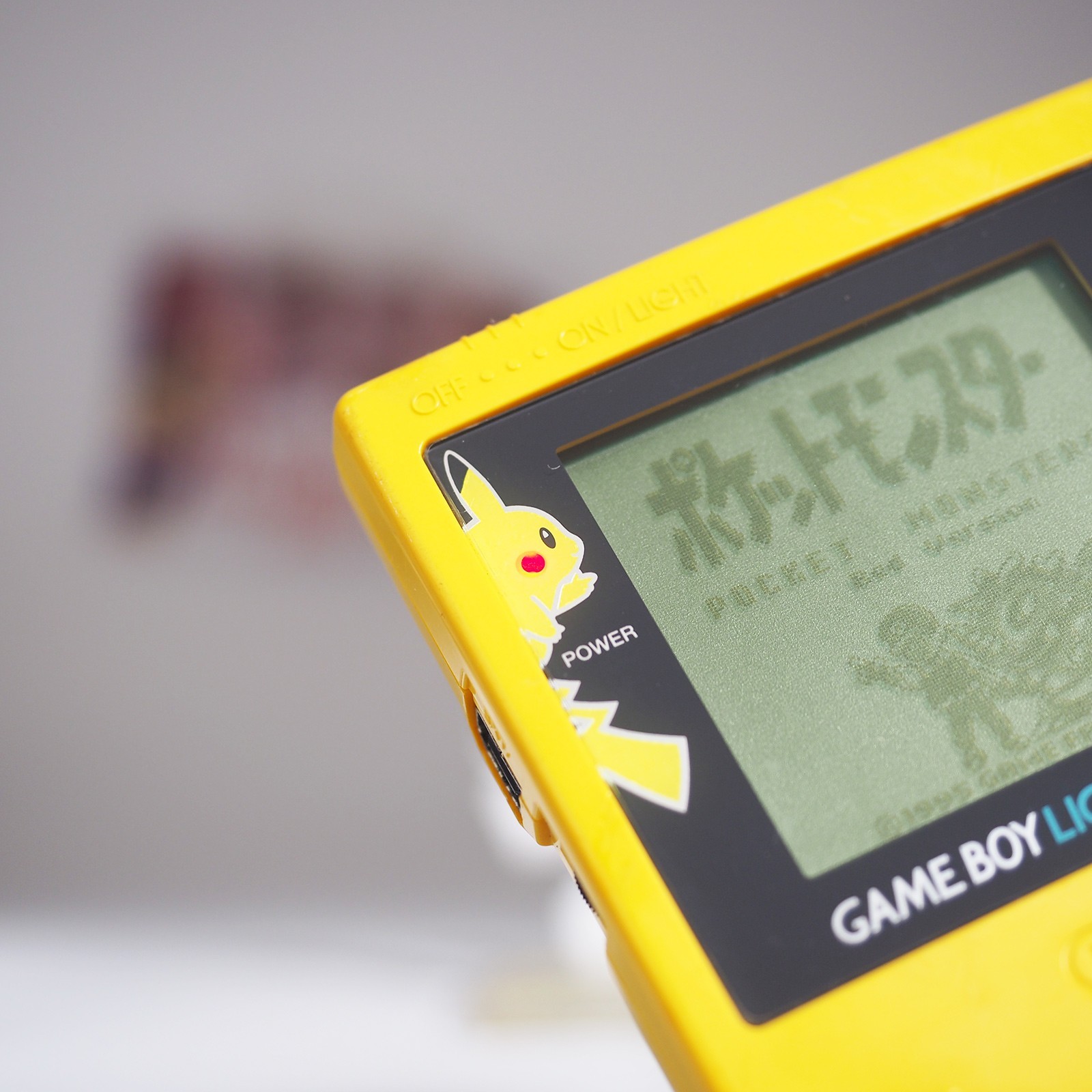 100% OEM Nintendo Game Boy Light Pokemon PIKACHU YELLOW console MGB-101 TESTED