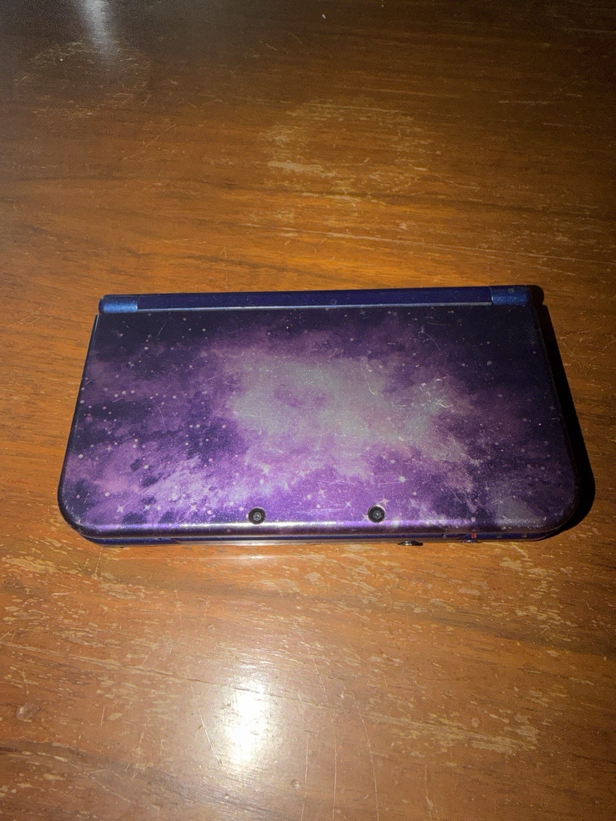 Nintendo 3DS XL Galaxy Purple Edition Handheld System – Charger Included – US