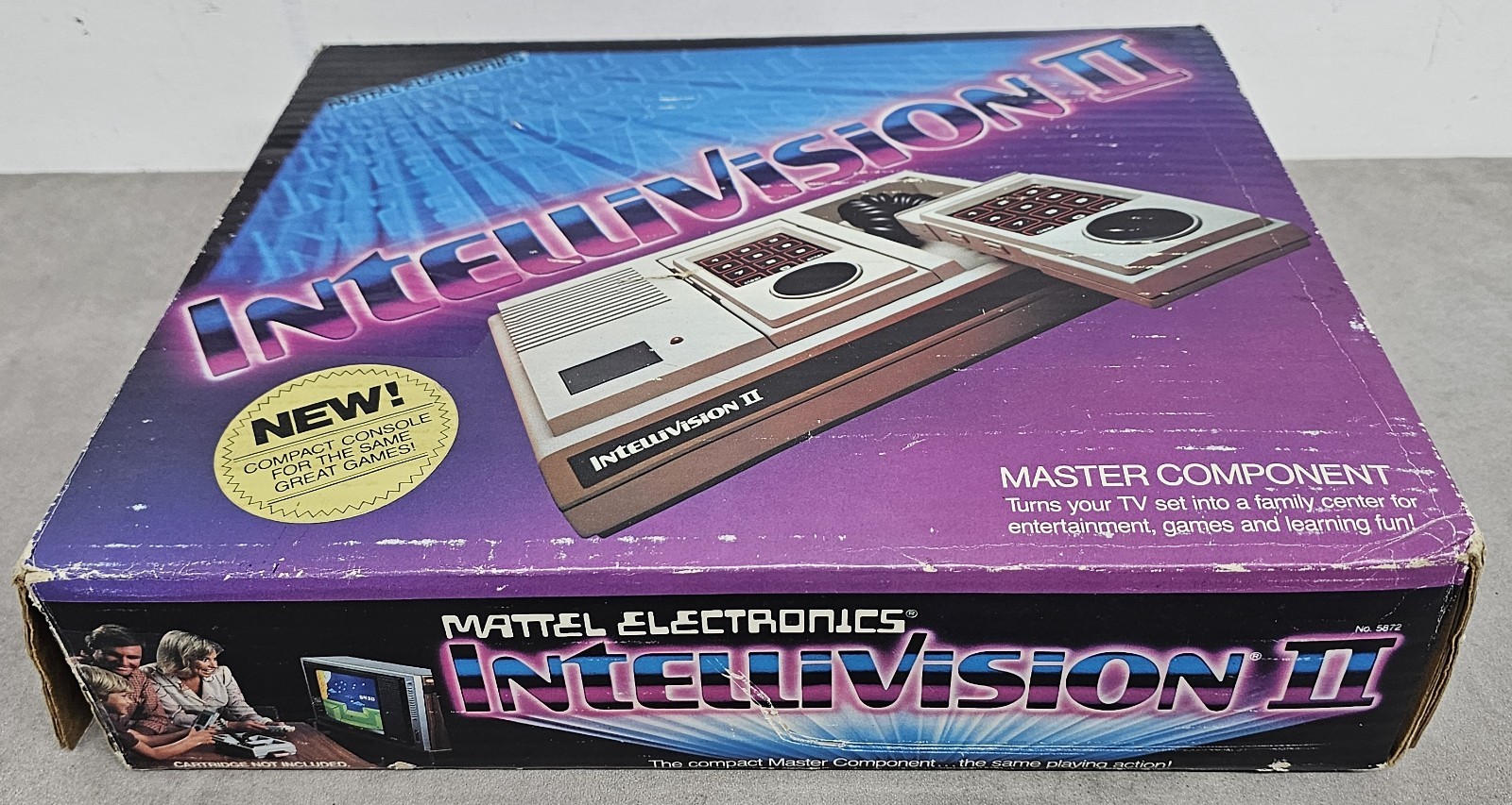 Mattel Intellivision 2 NTSC-U/C Beige Home Console RF 1 Unit