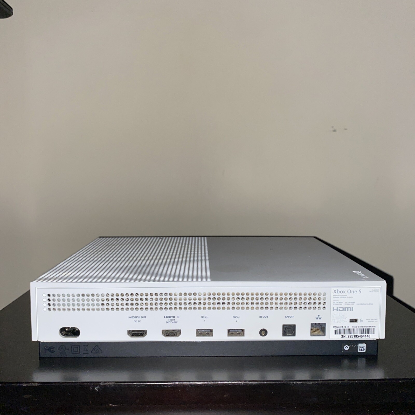 Microsoft Xbox One S 500GB Video Game Console – White (ZQ9-00001)