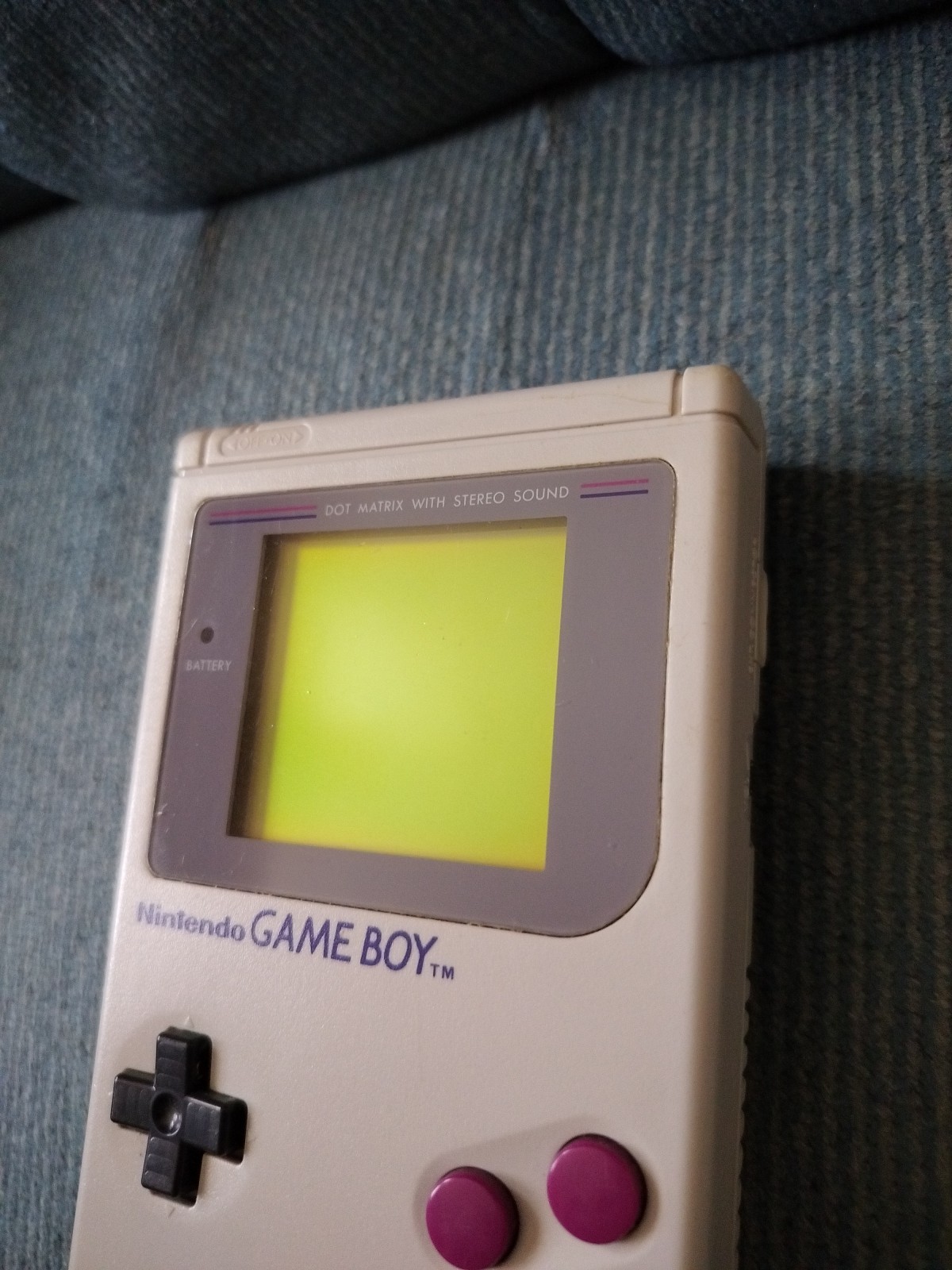 Nintendo Game Boy Launch Edition Handheld System- Gray