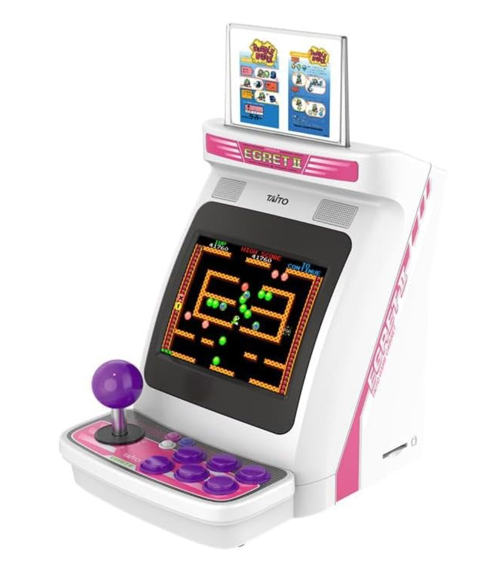 Egret II Mini TAITO ARCADE SELECTION Violet 40 Game Titles TAS-H-002 Japan F/S