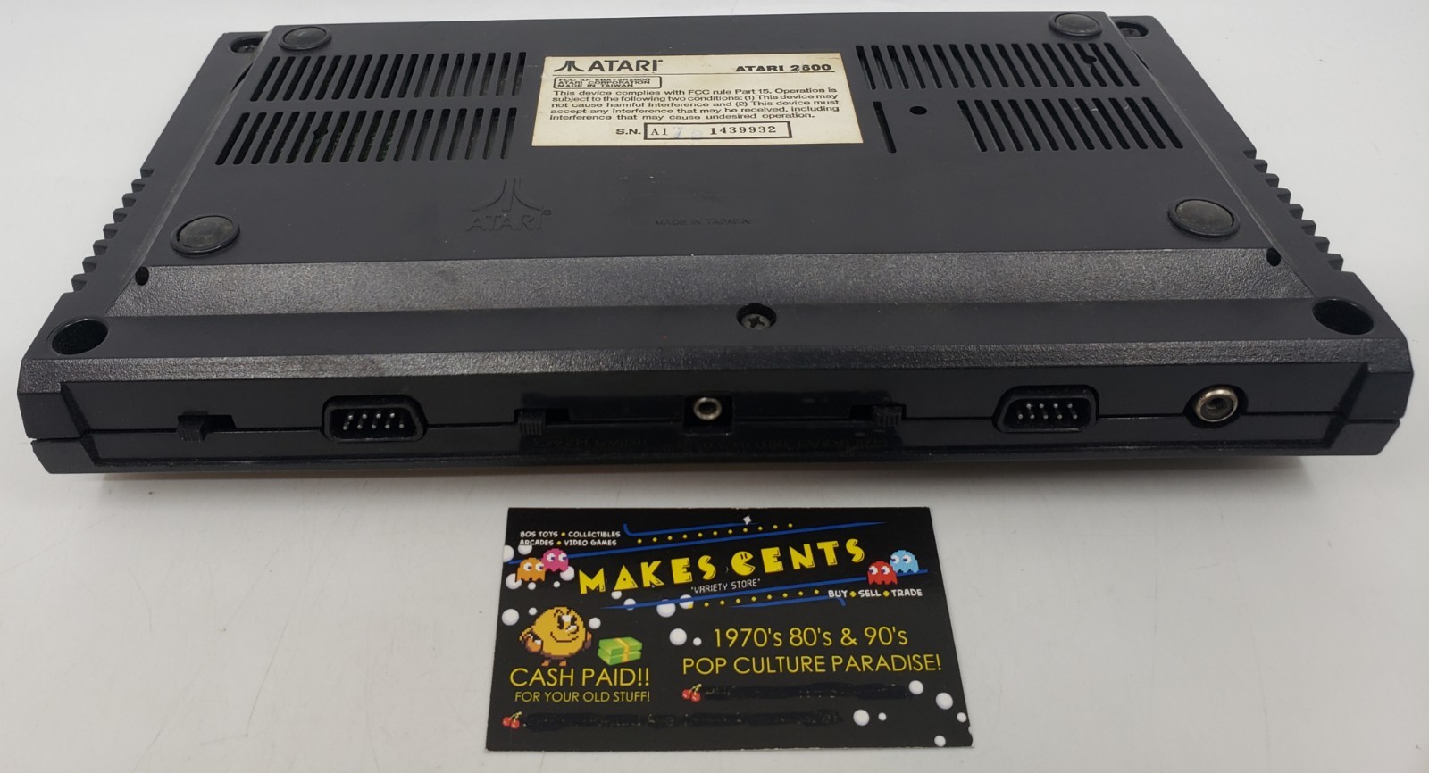 1980s – Vintage Official Atari 2600 Jr Juinor – Console Only – Part / Repair